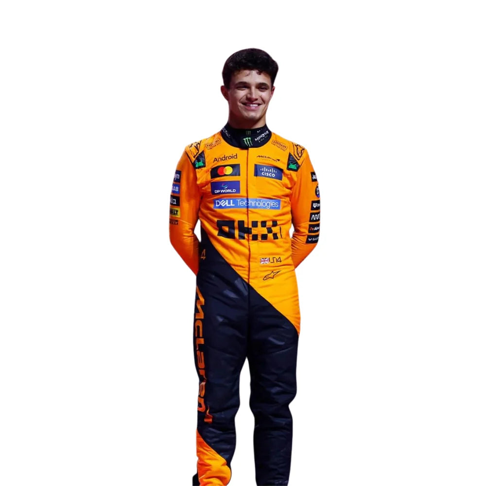 2025 Lando Norris Mclaren F1 Racing suit Raplica