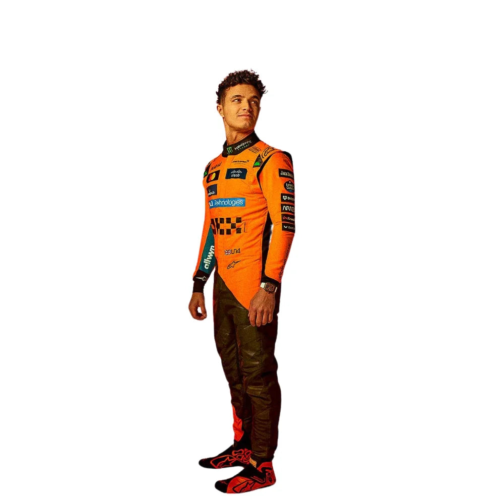 2025 Lando Norris Mclaren F1 Racing suit Raplica