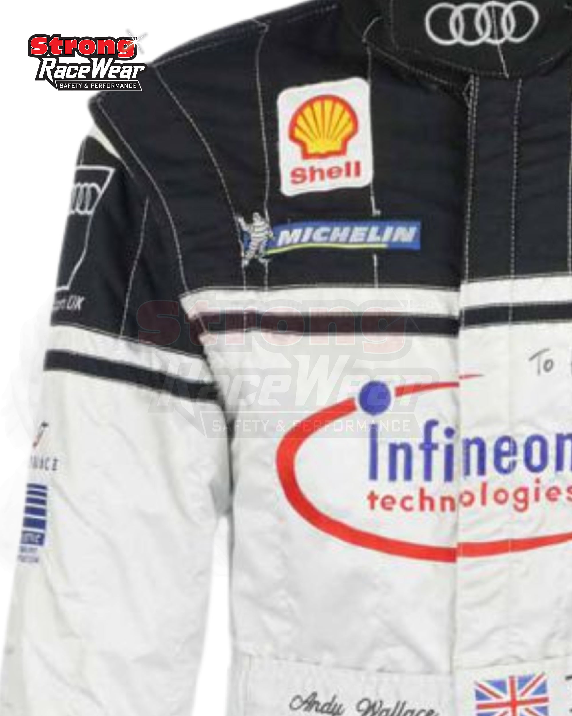 1992 Andy Wallace Infineon Audi Le Mans Racing Suit