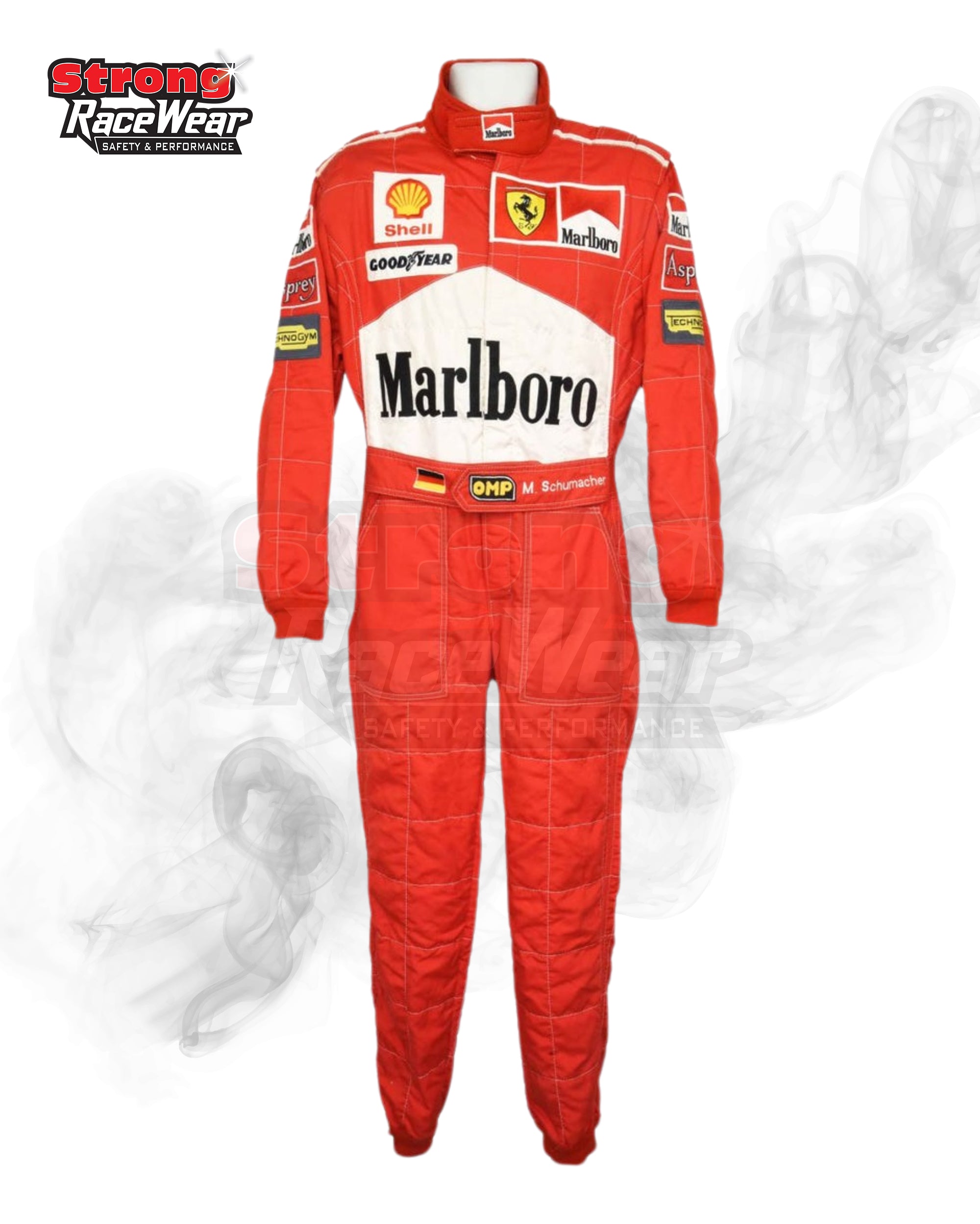 1997 Michael Schumacher Scuderia Ferrari F1 Racing Suit