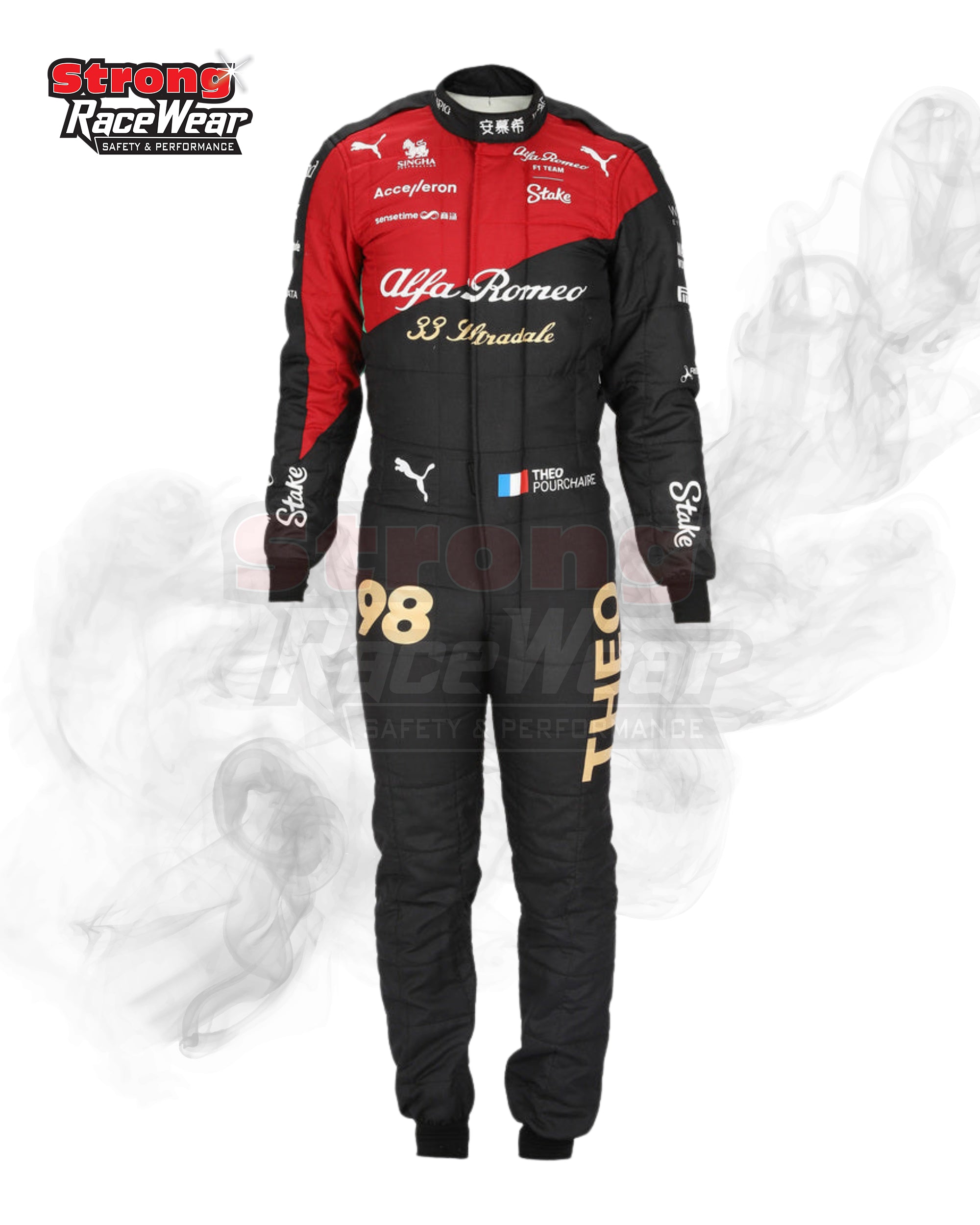 Vallteri Bottas 2023-Italian GP Alfa Romeo F1 Team Stake Race Suit
