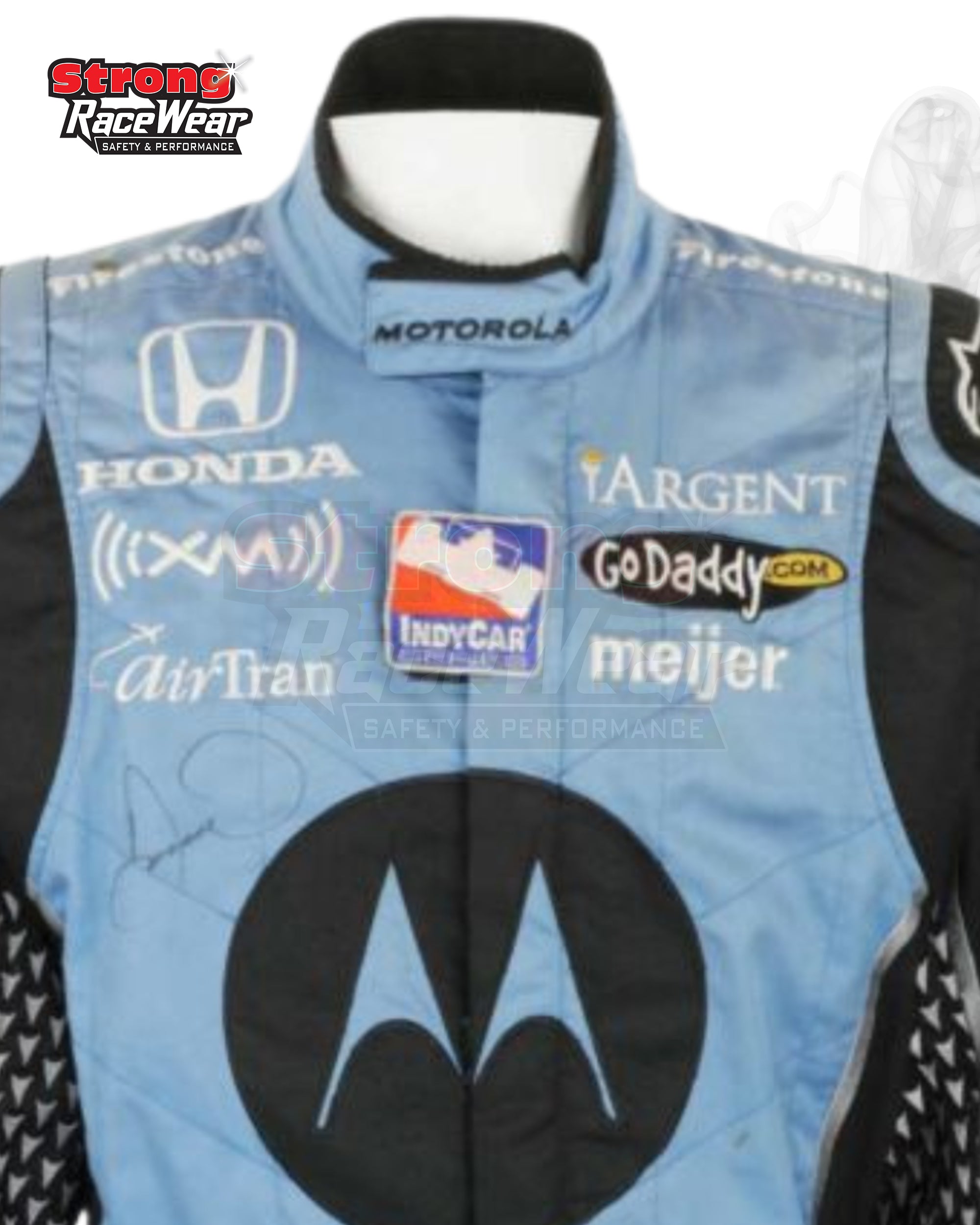 2007 Danica Patrick Green Indycar Racing Suit