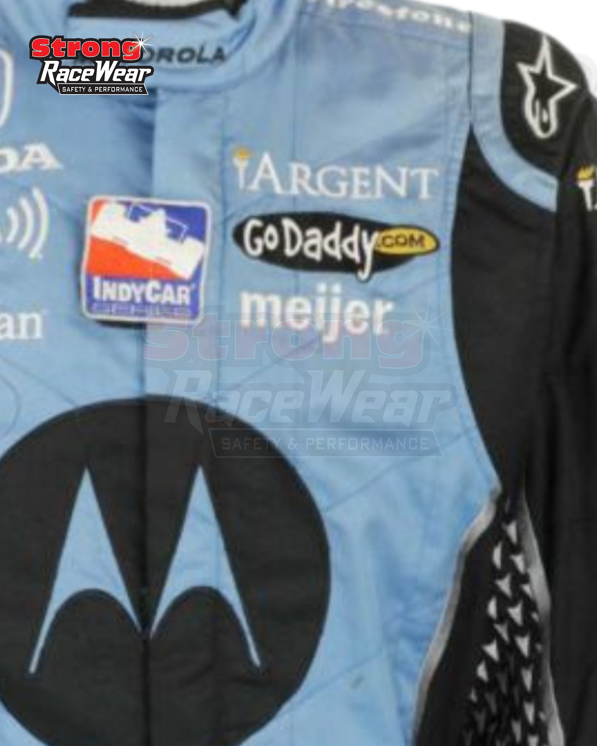 2007 Danica Patrick Green Indycar Racing Suit