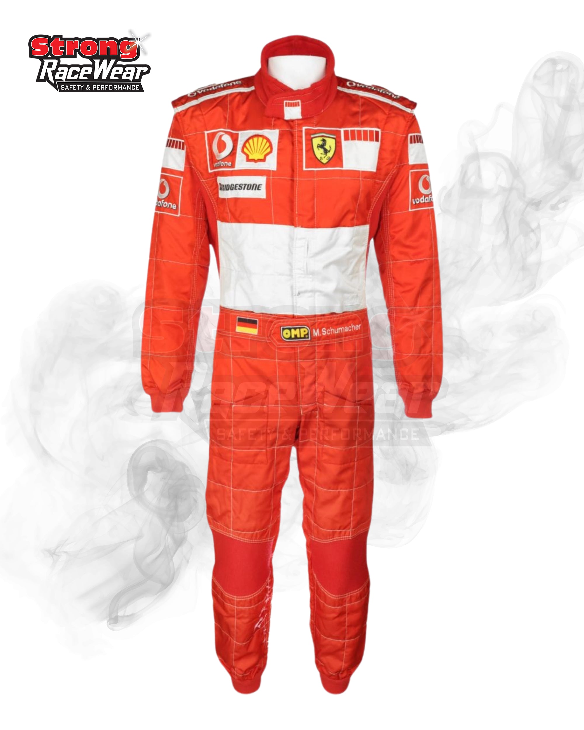 2006 Michael Schumacher Hungarian GP Scuderia Ferrari F1 Racing Suit