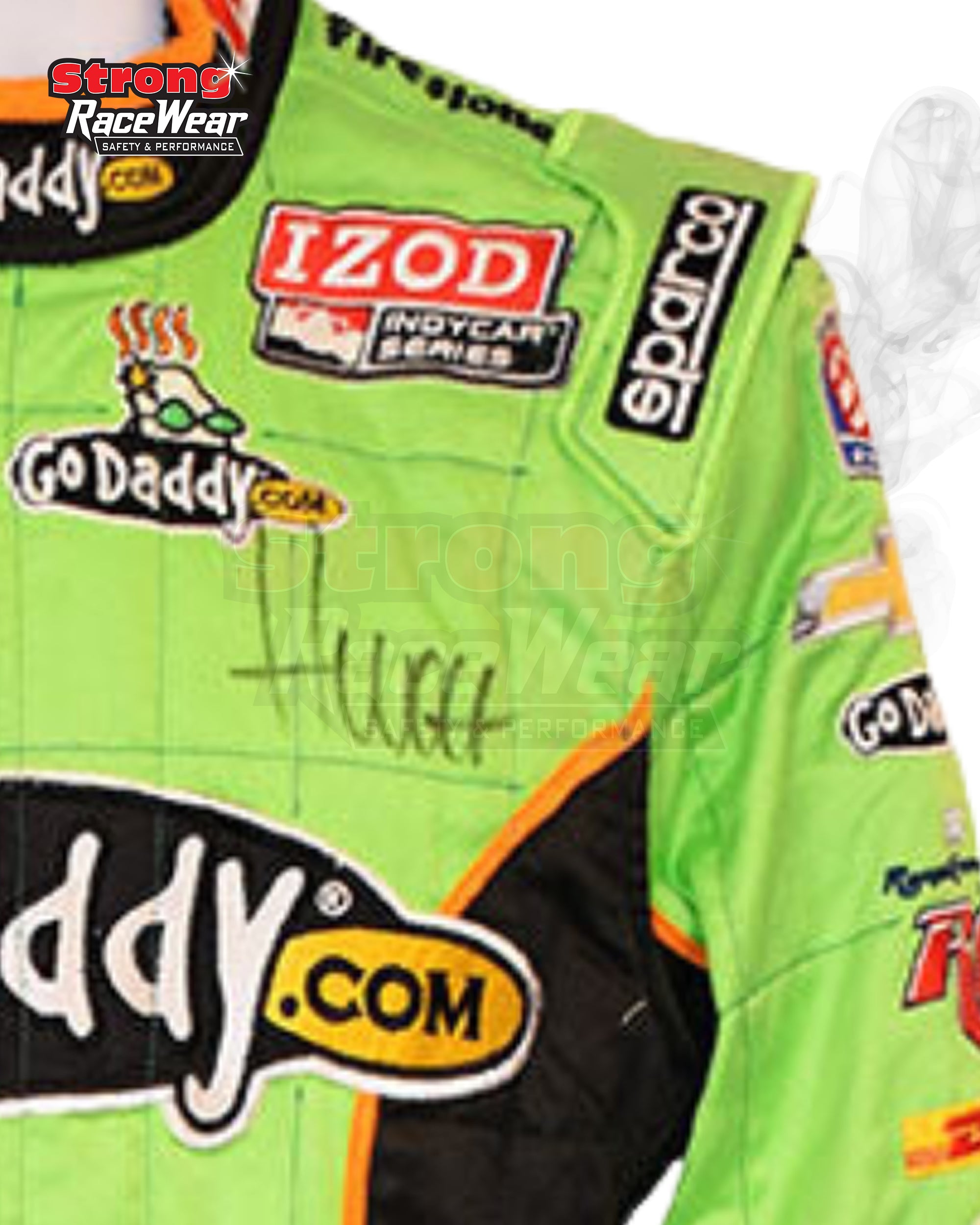 2012 James Hinchcliffe Autosport Indycar Worn Racing Suit