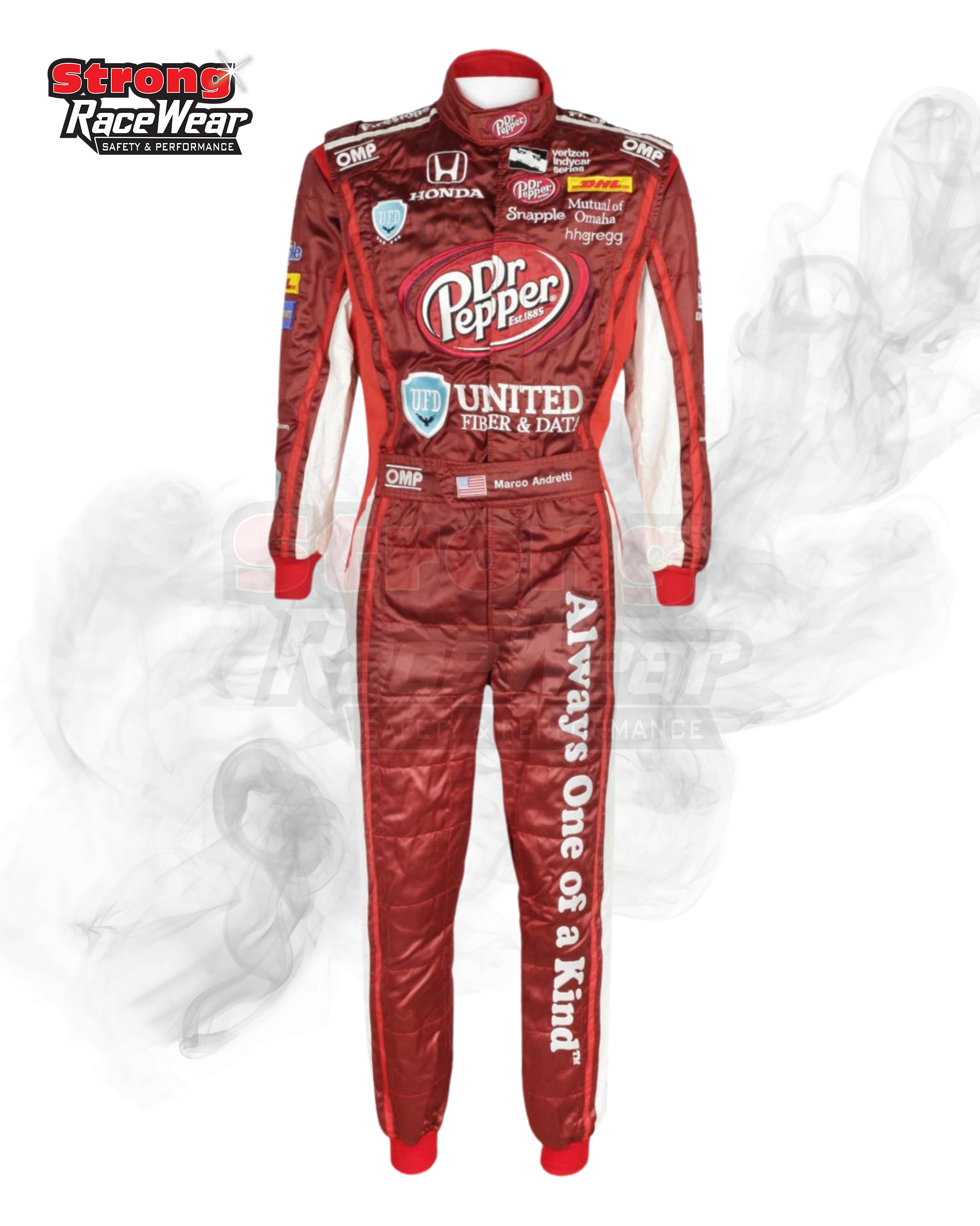 2016 Marco Andrette Race worn Indycar Race Suit