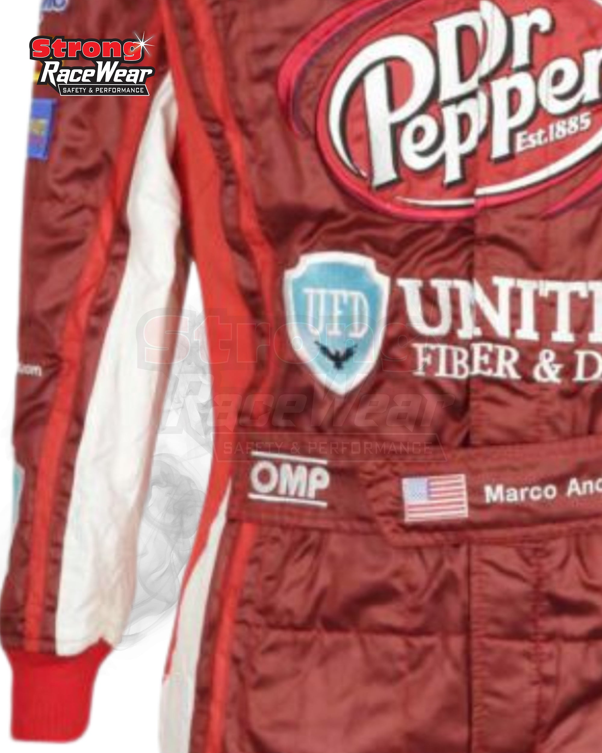 2016 Marco Andrette Race worn Indycar Race Suit