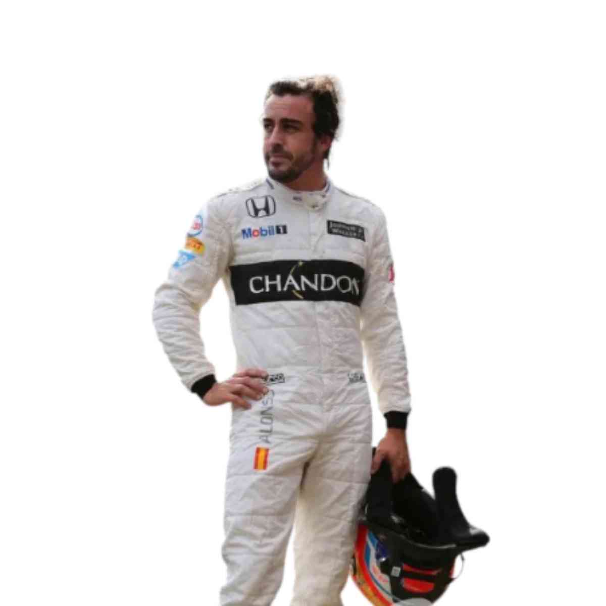 2016 Fernando Alonso McLaren F1 Team Race Suit