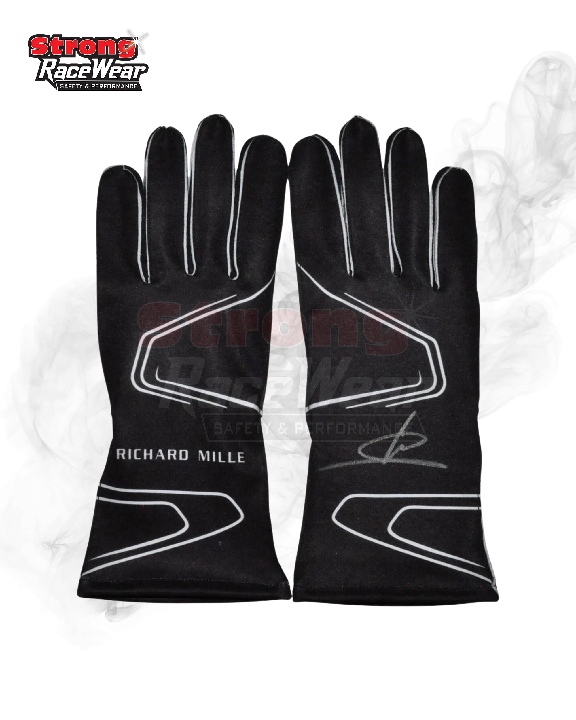 2016 Lando Norris F1 Race Gloves Strong Racewear