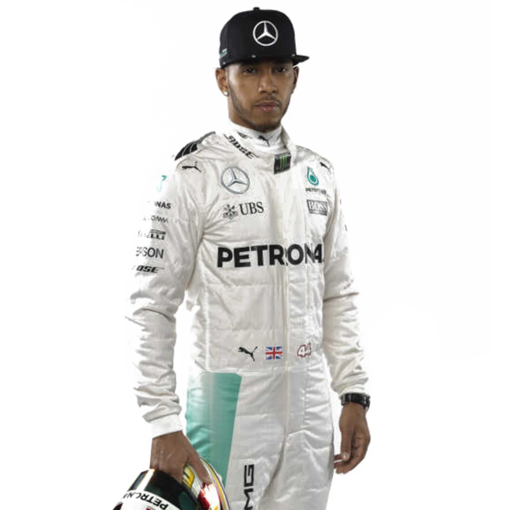 2016 Lewis Hamilton PETRONAS Mercedes F1 Race Suit
