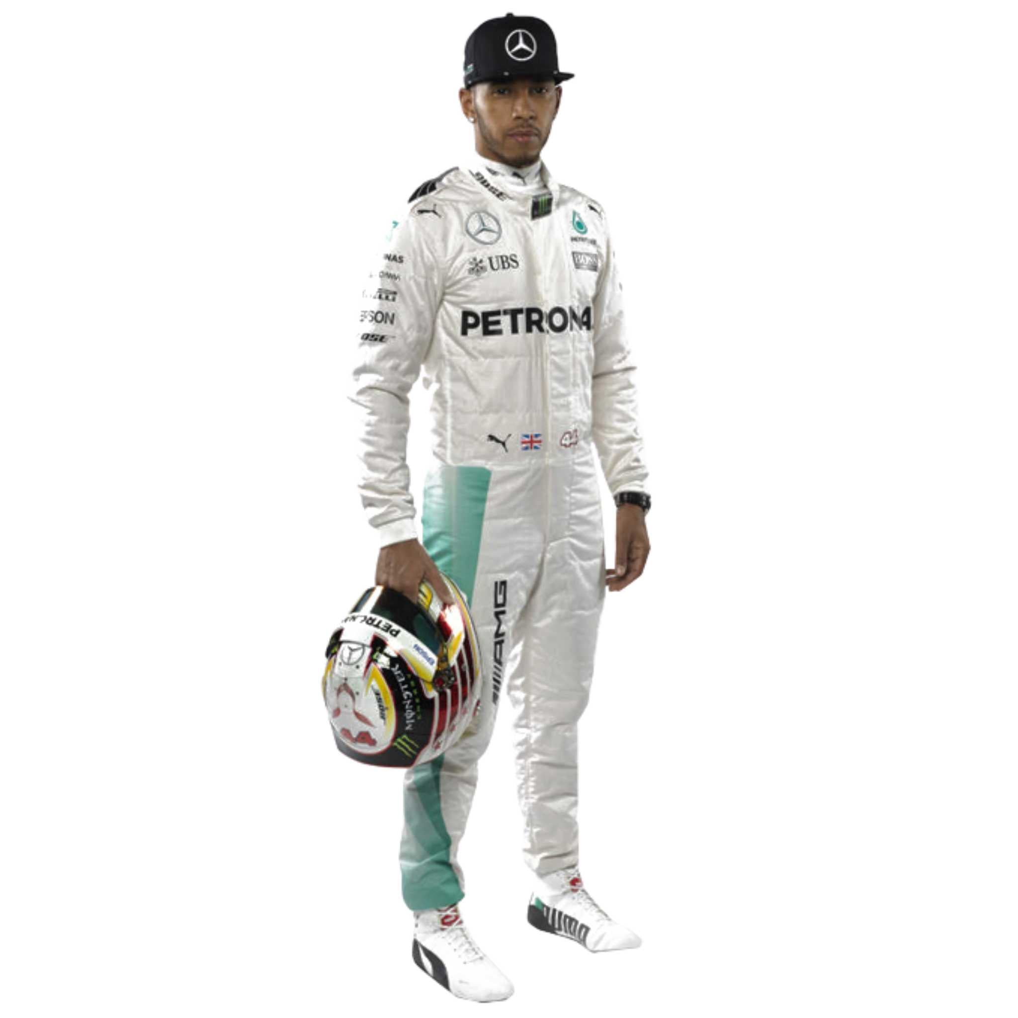 2016 Lewis Hamilton PETRONAS Mercedes F1 Race Suit
