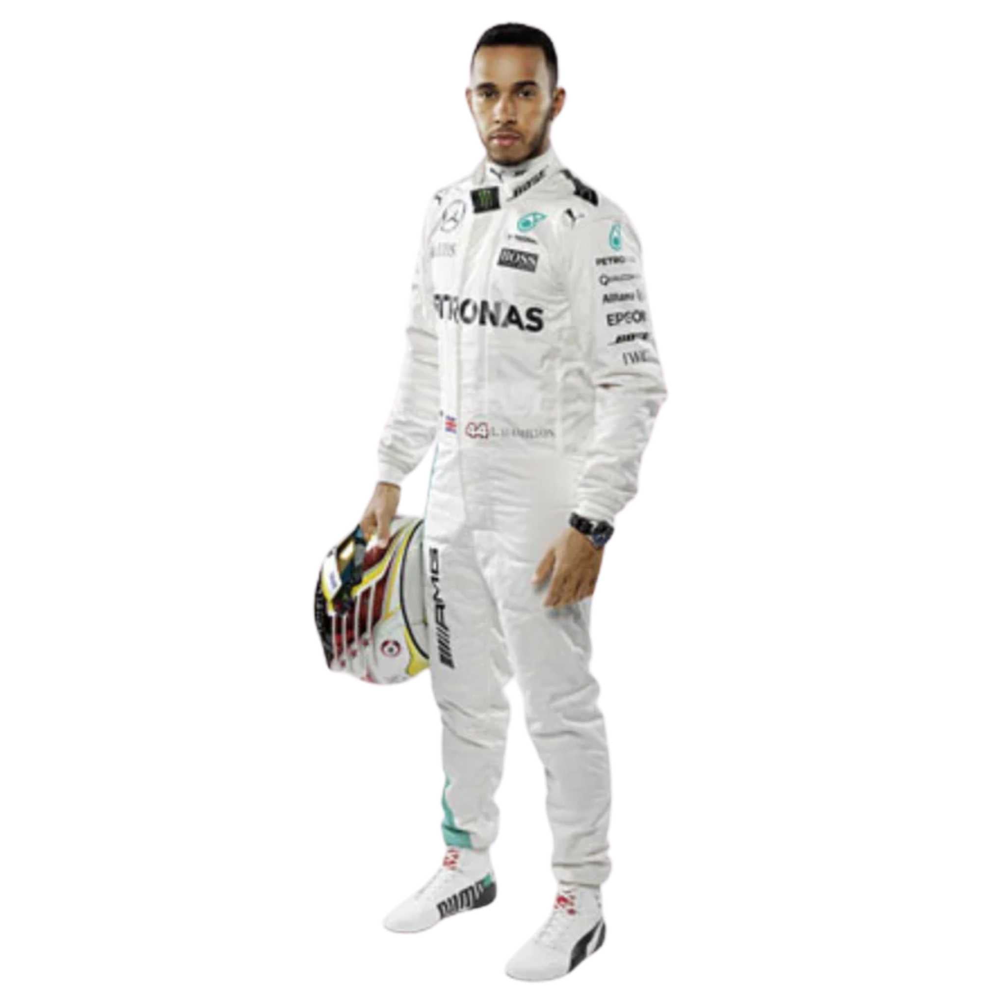2016 Lewis Hamilton PETRONAS Mercedes F1 Race Suit