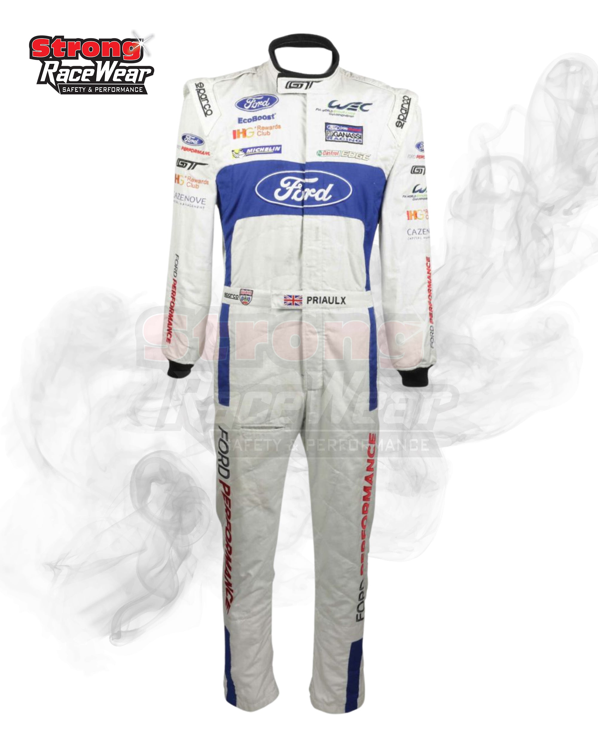 2017 Andy Priaulx Ford GT Chip Ganassi Racing Le Mans 24hr suits