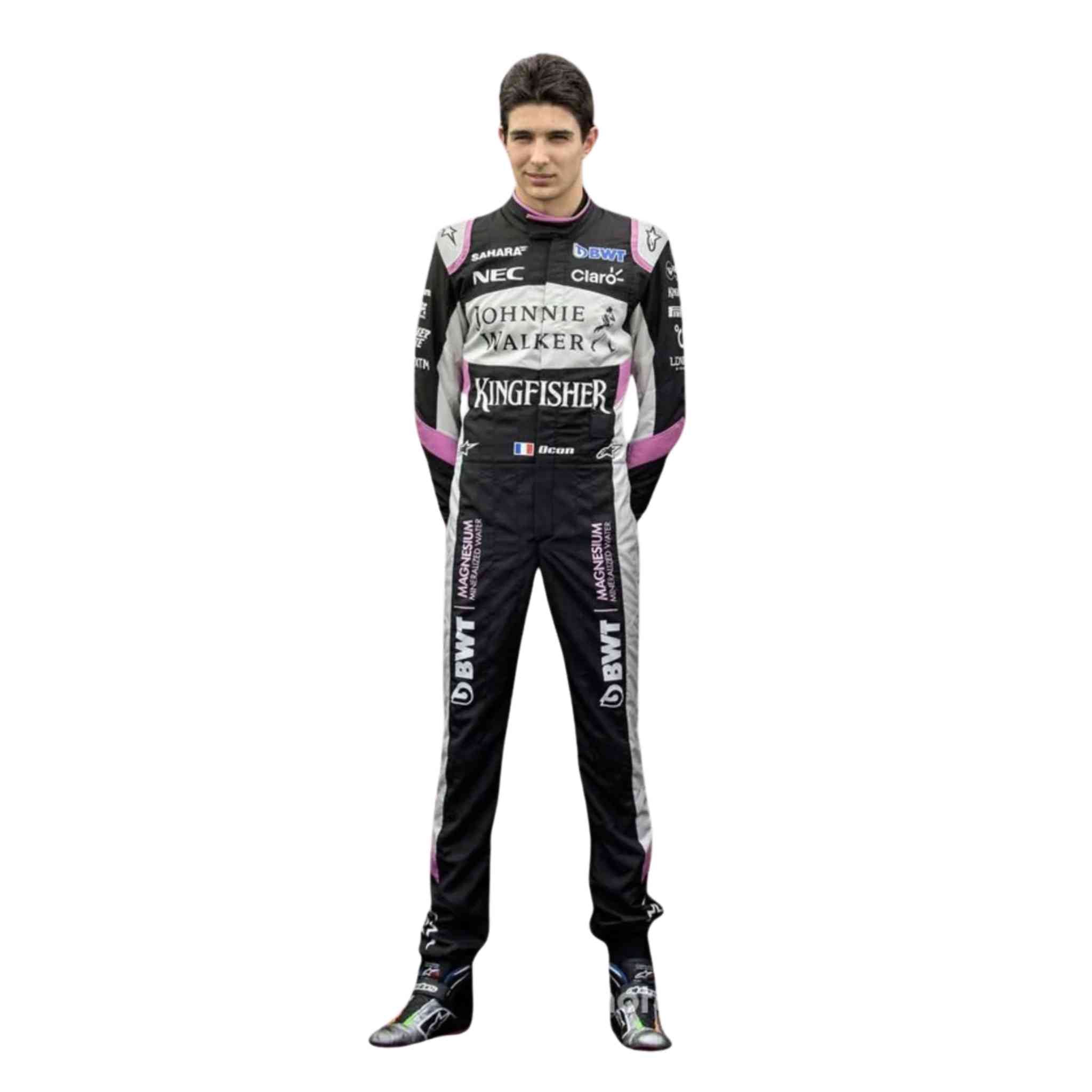 2017 Esteban Ocon Sahara Formula 1 Team Race Suit