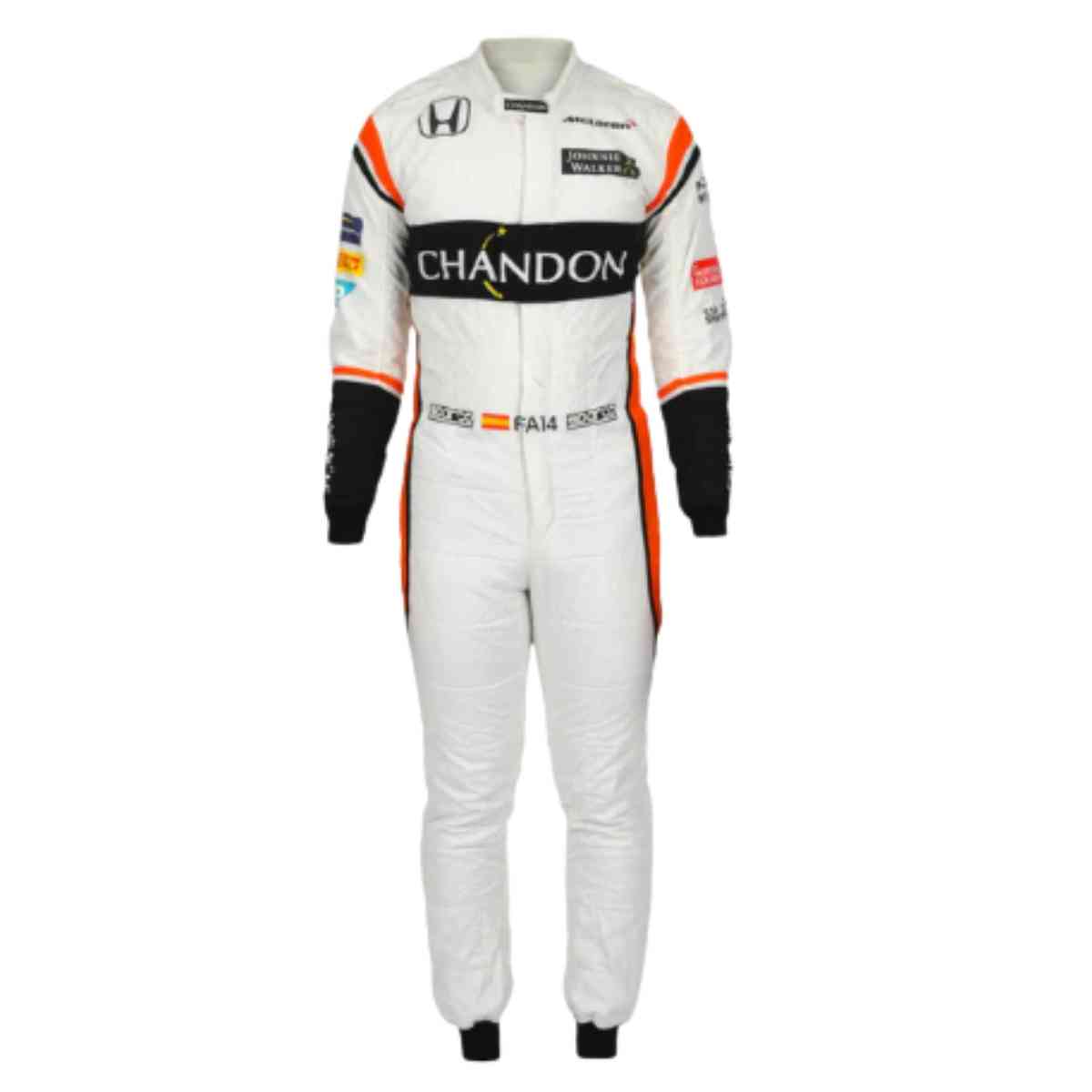 2017 Fernando Alonso McLaren F1 Racing Suit
