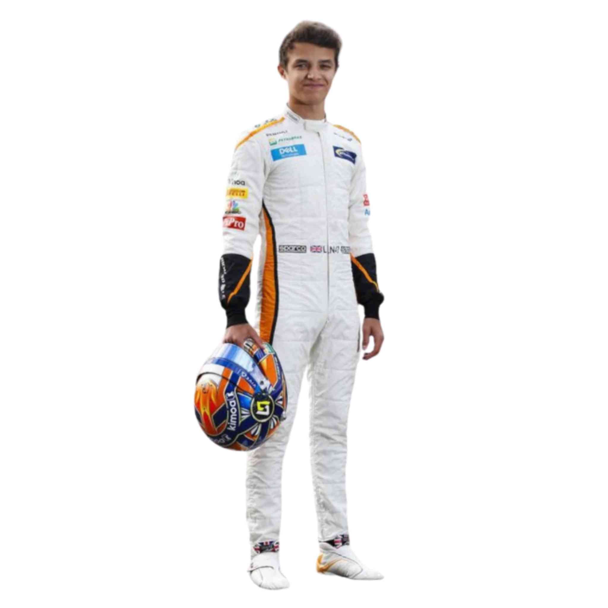 2017 Lando Norris McLaren Formula 1 Race Suit