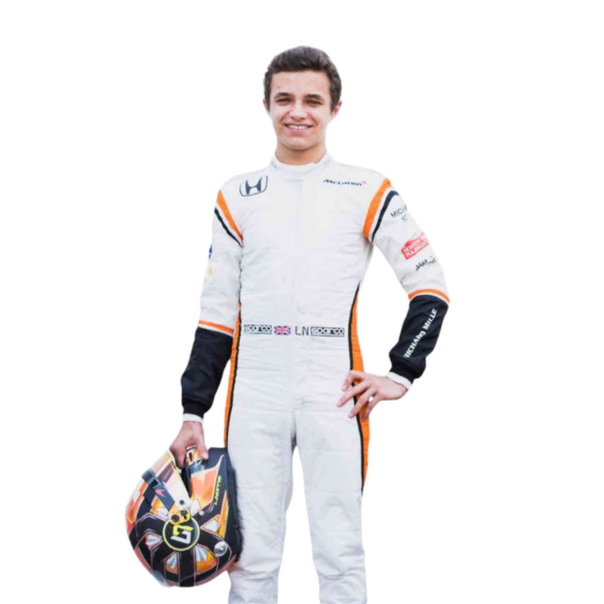 2017 Lando Norris McLaren Formula 1 Race Suit