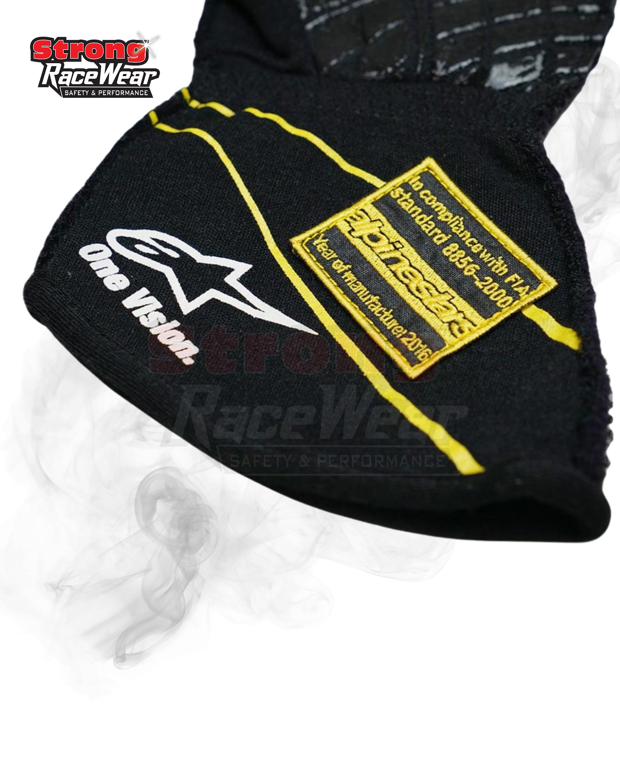 2018 Carlos Sainz Renault F1 Team Race Gloves Strong Racewear