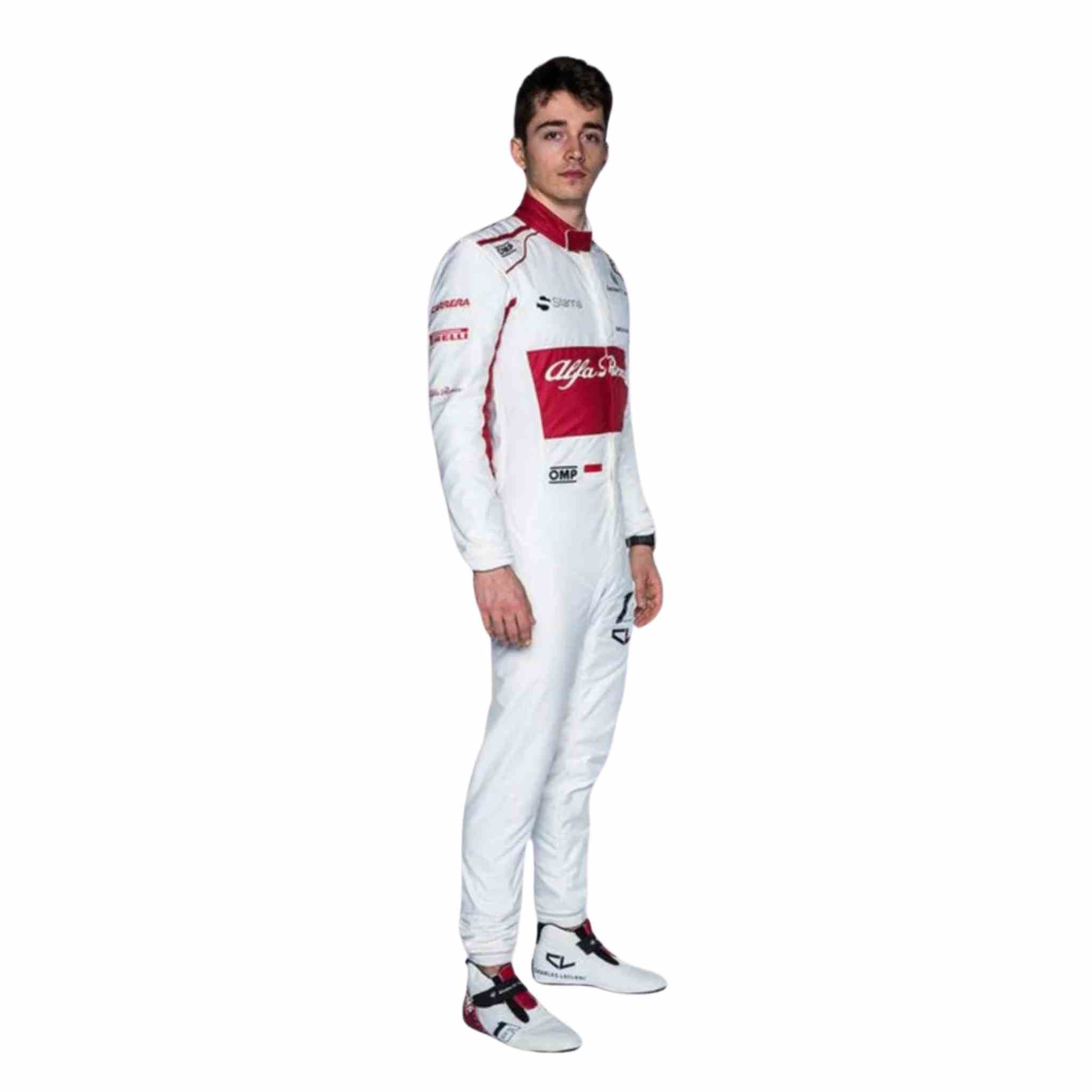 2018 Charles Leclerc Alfa Romeo Sauber Formula One Suit