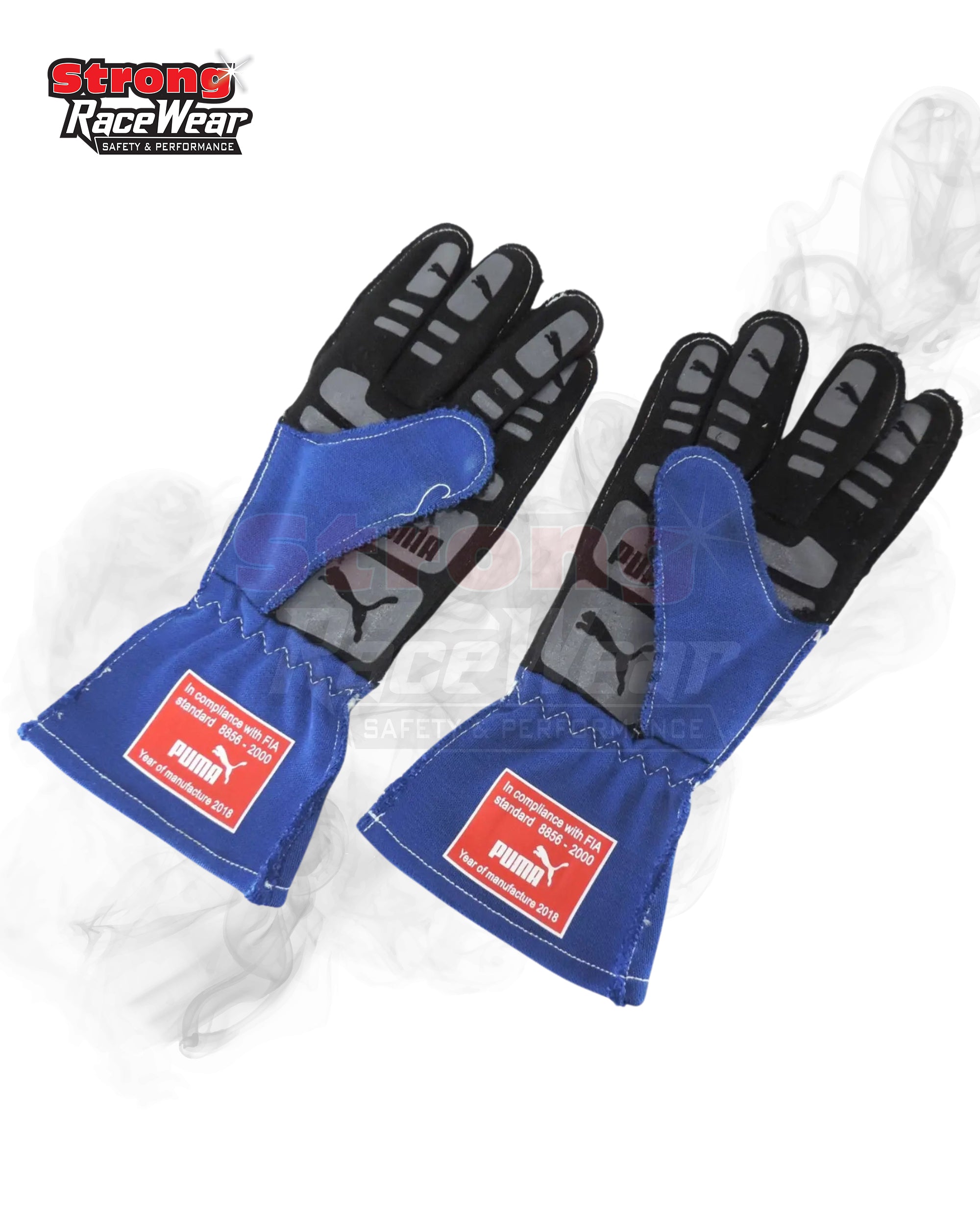 2018 Mercedes Formula One Valtteri Bottas Race Gloves Strong Racewear