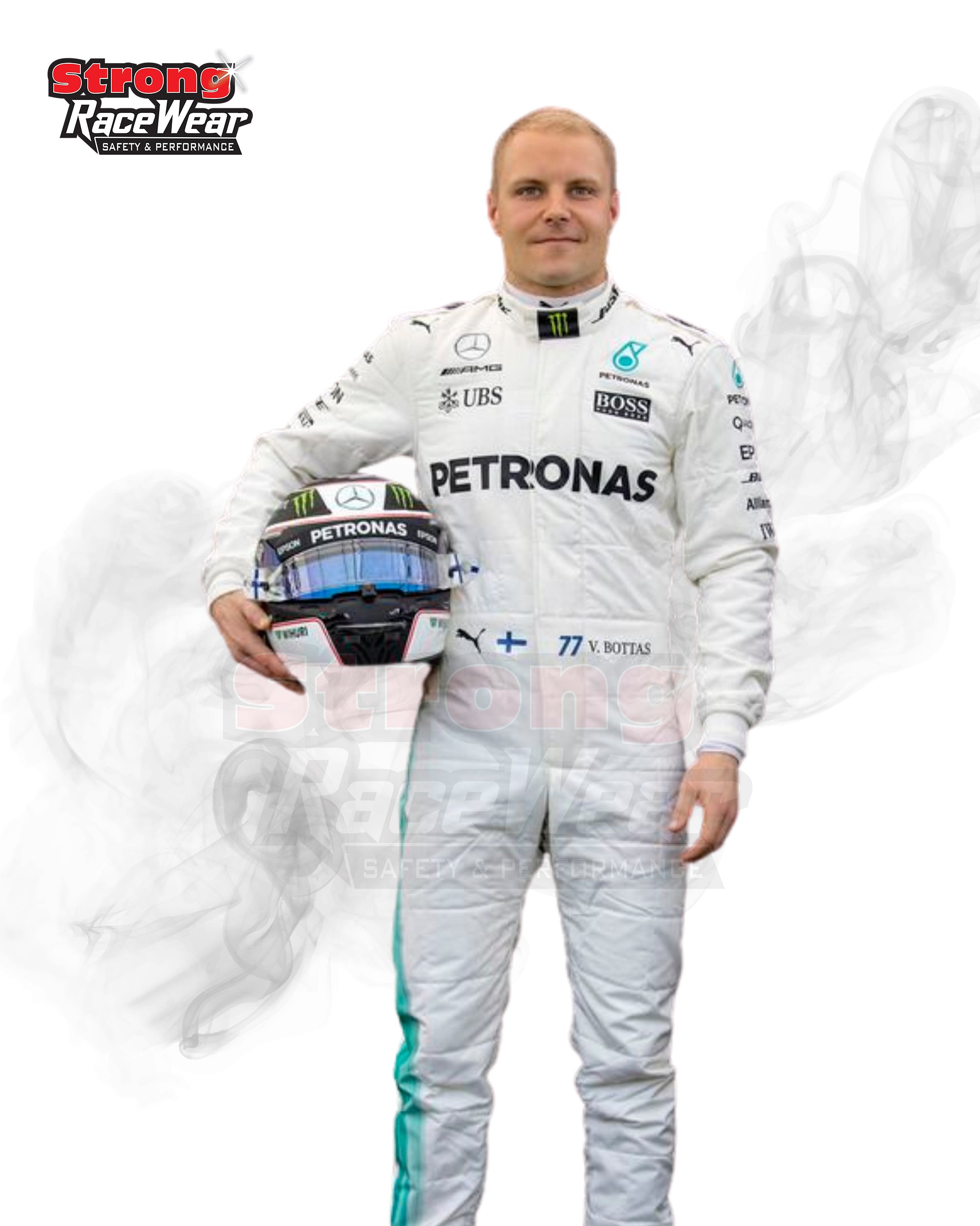 Valtteri Bottas 2017 Replica Race Suit Mercedes AMG
