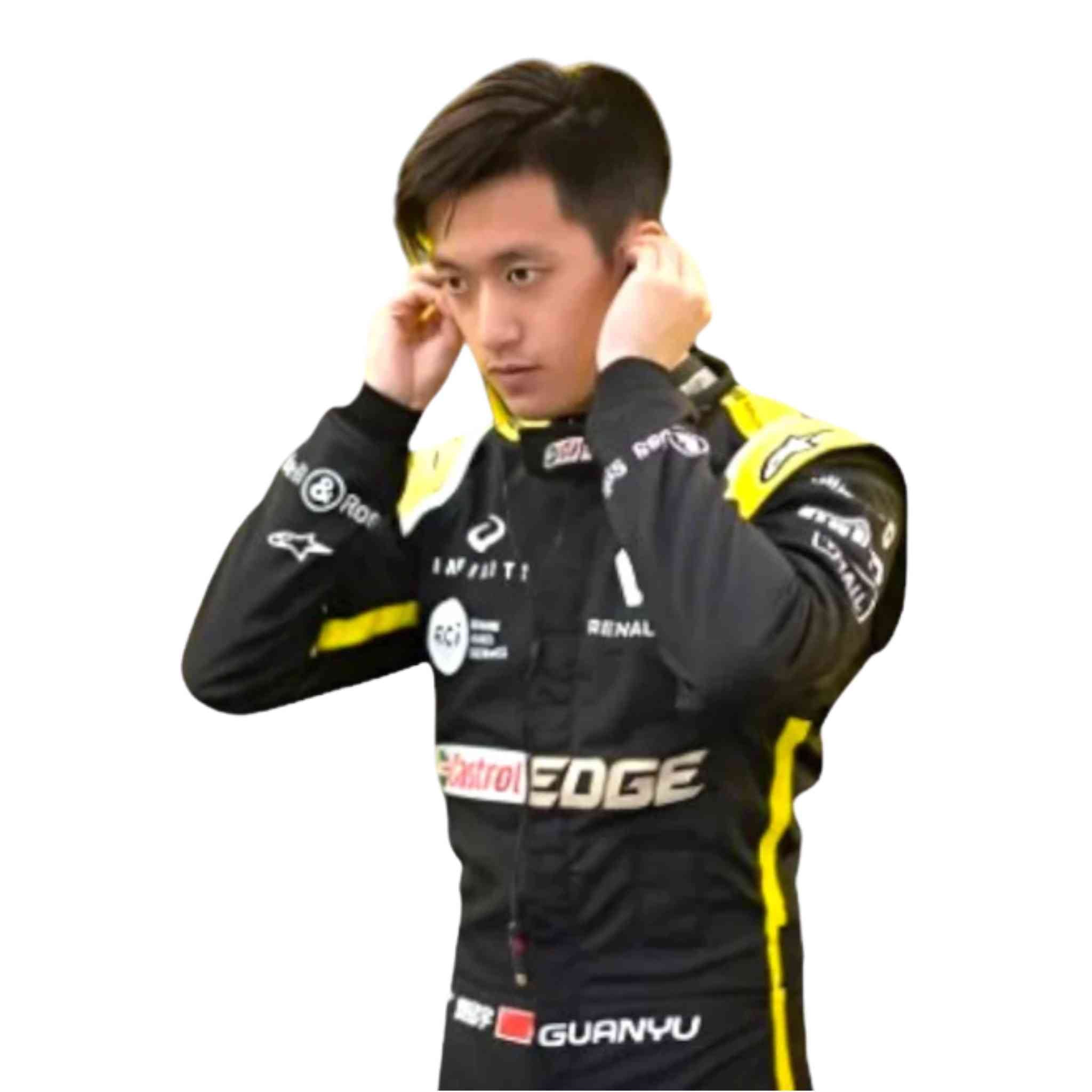 2019 New Zhou Guanyu Renault F2 Race Suit
