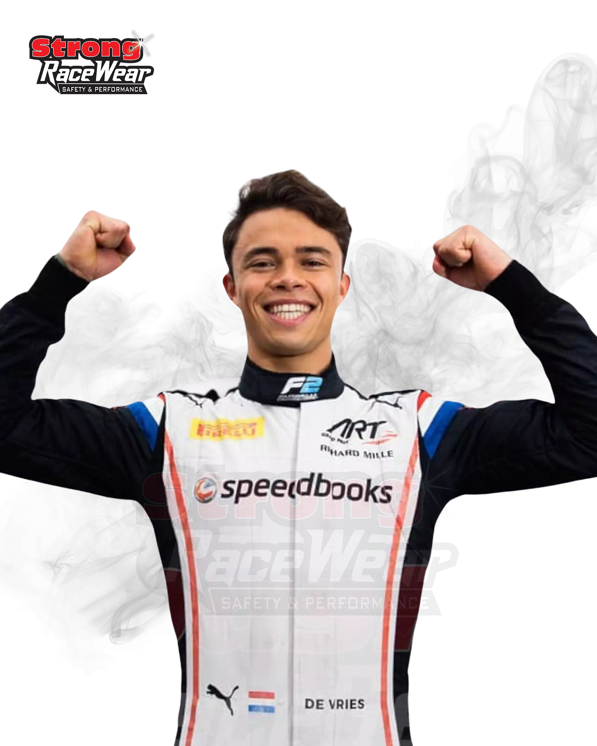 2019 Nyck De Vries F2 Race Suit
