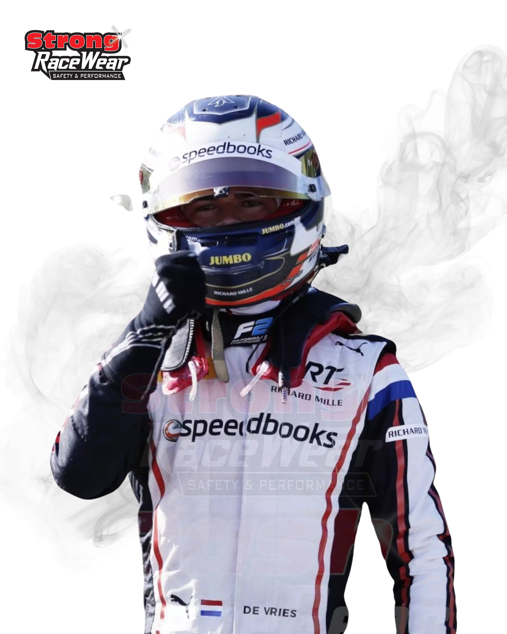 2019 Nyck De Vries F2 Race Suit