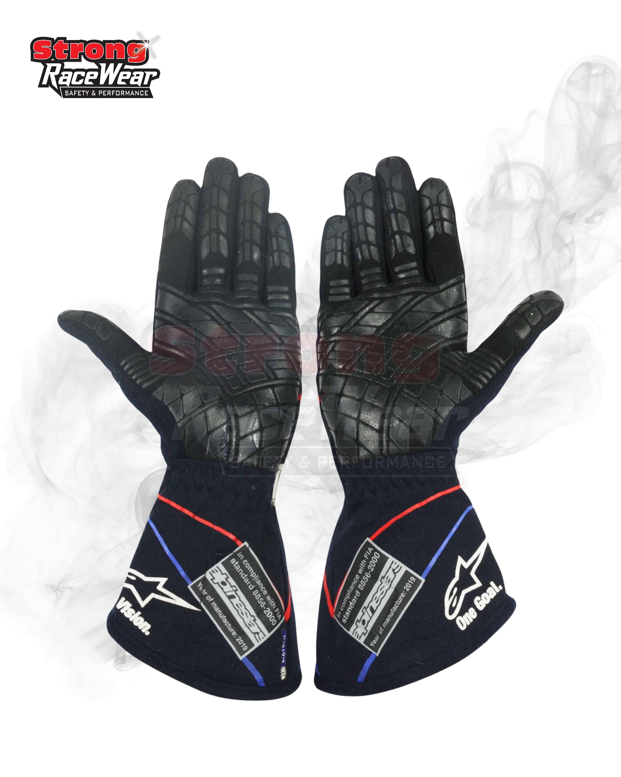 2019 Pierre Gasly Belgian GP Toro Rosso F1 Gloves Strong Racewear