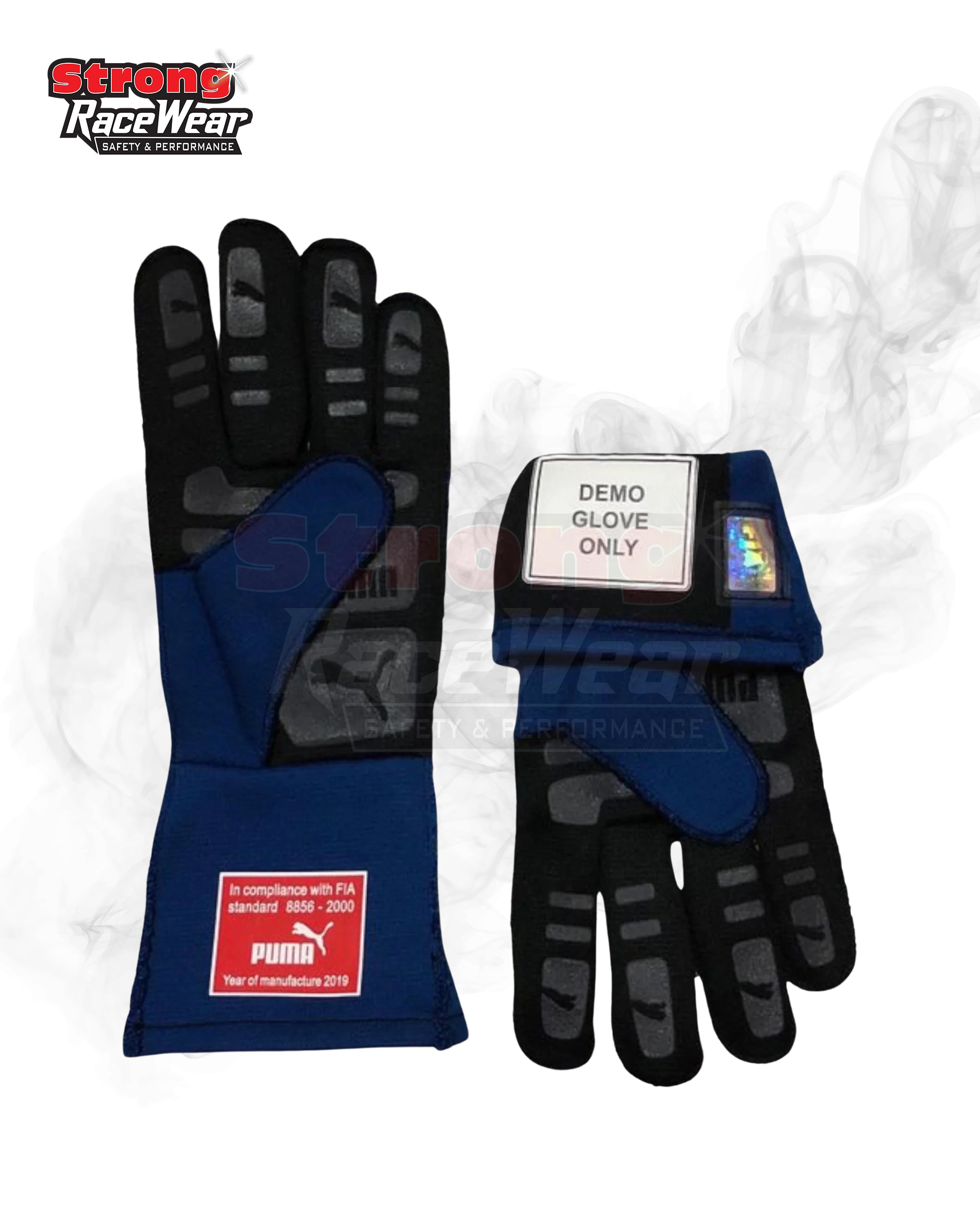 2019 Valtteri Bottas Official Race Gloves Strong Racewear