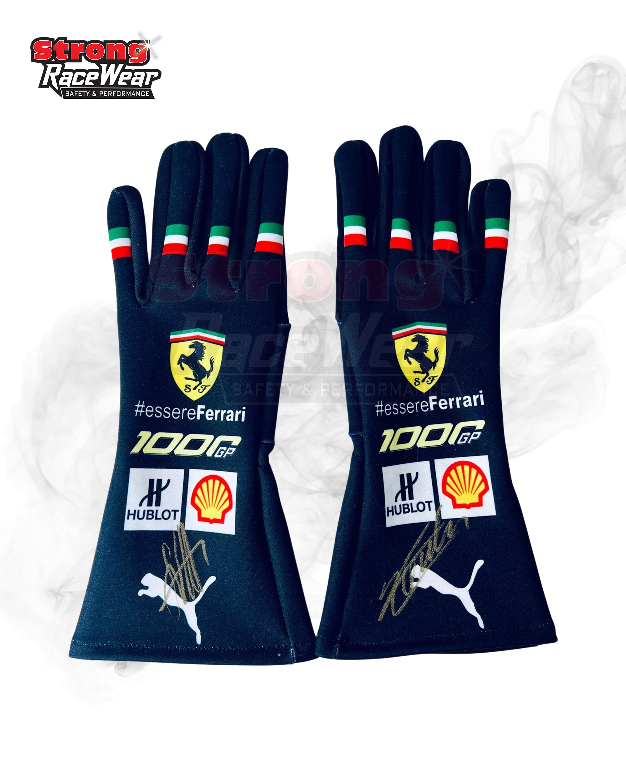 2020 Charles Leclerc Ferrari F1 Gloves1000 GP Strong Racewear