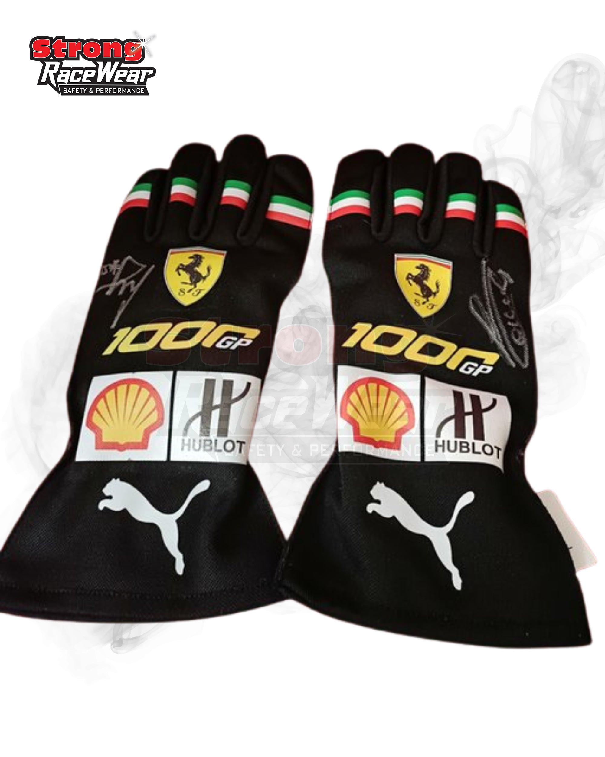2020 Charles Leclerc Ferrari F1 Gloves1000 GP Strong Racewear