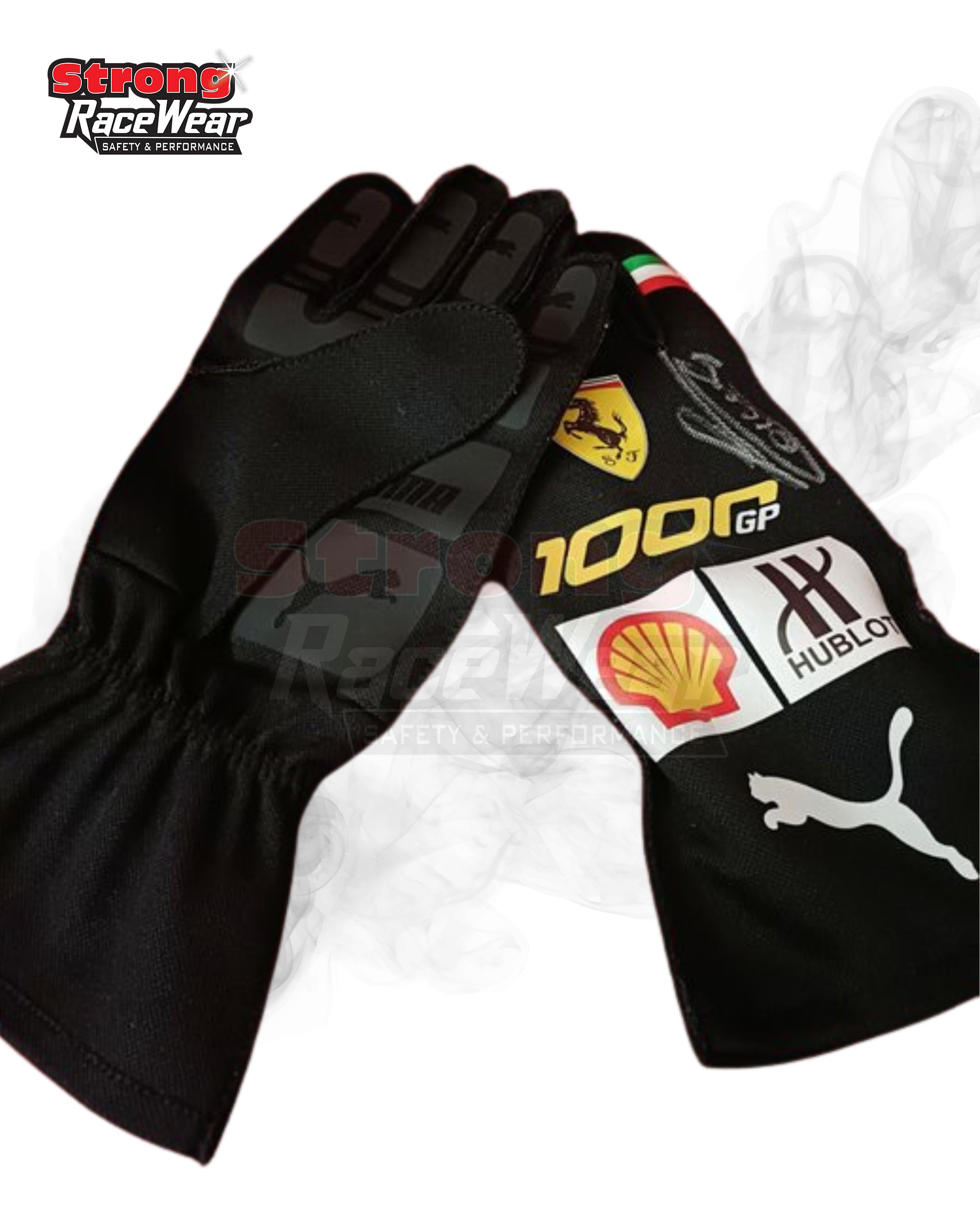 2020 Charles Leclerc Ferrari F1 Gloves1000 GP Strong Racewear