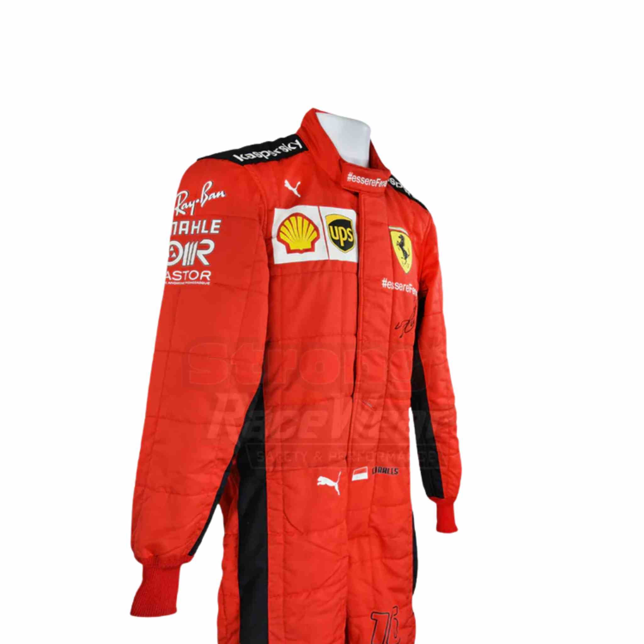 2020 Charles Leclerc Race Scuderia Ferrari F1 Suit