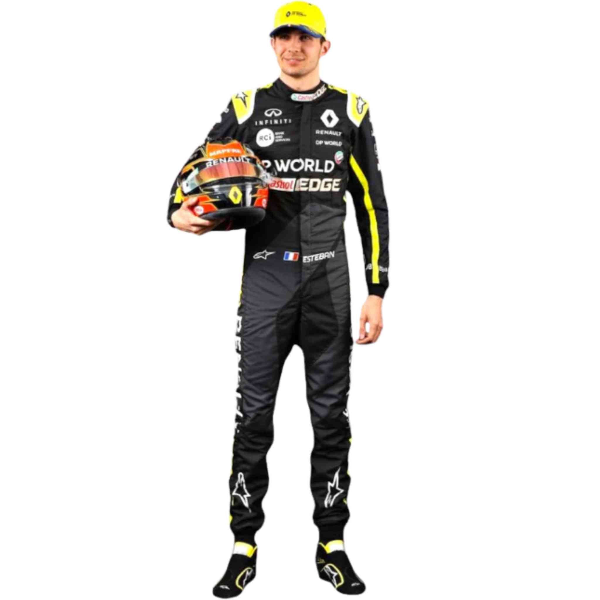 2020 Esteban Ocon Renault F1 Race Suit