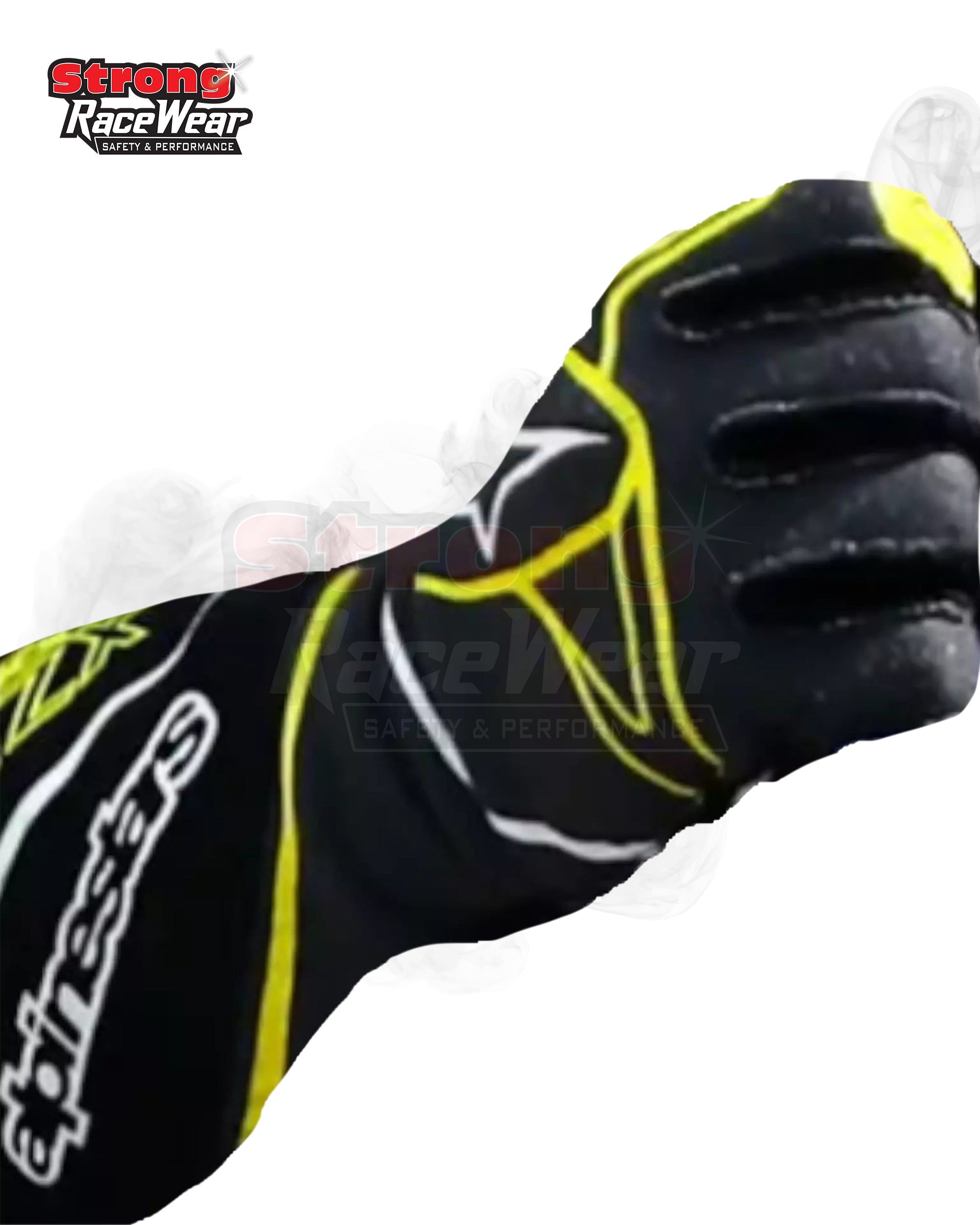 2020 Renault Junior Oscar Piastri F3 Gloves Strong Racewear