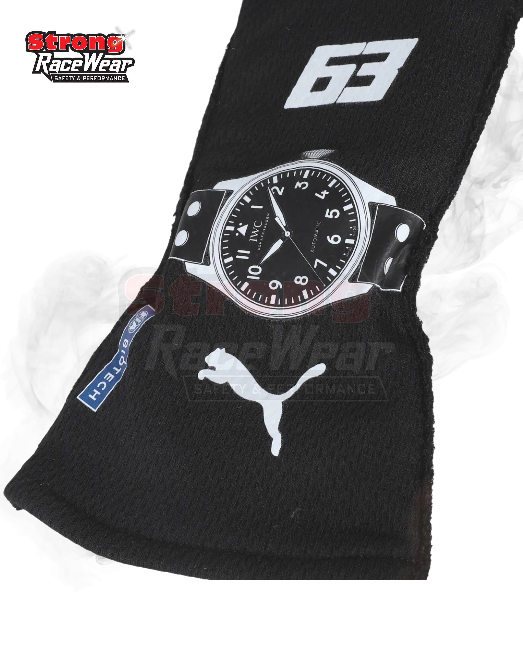 2020 Valtteri Bottas Mercedes AMG Petronas F1 Team Race Gloves Strong Racewear