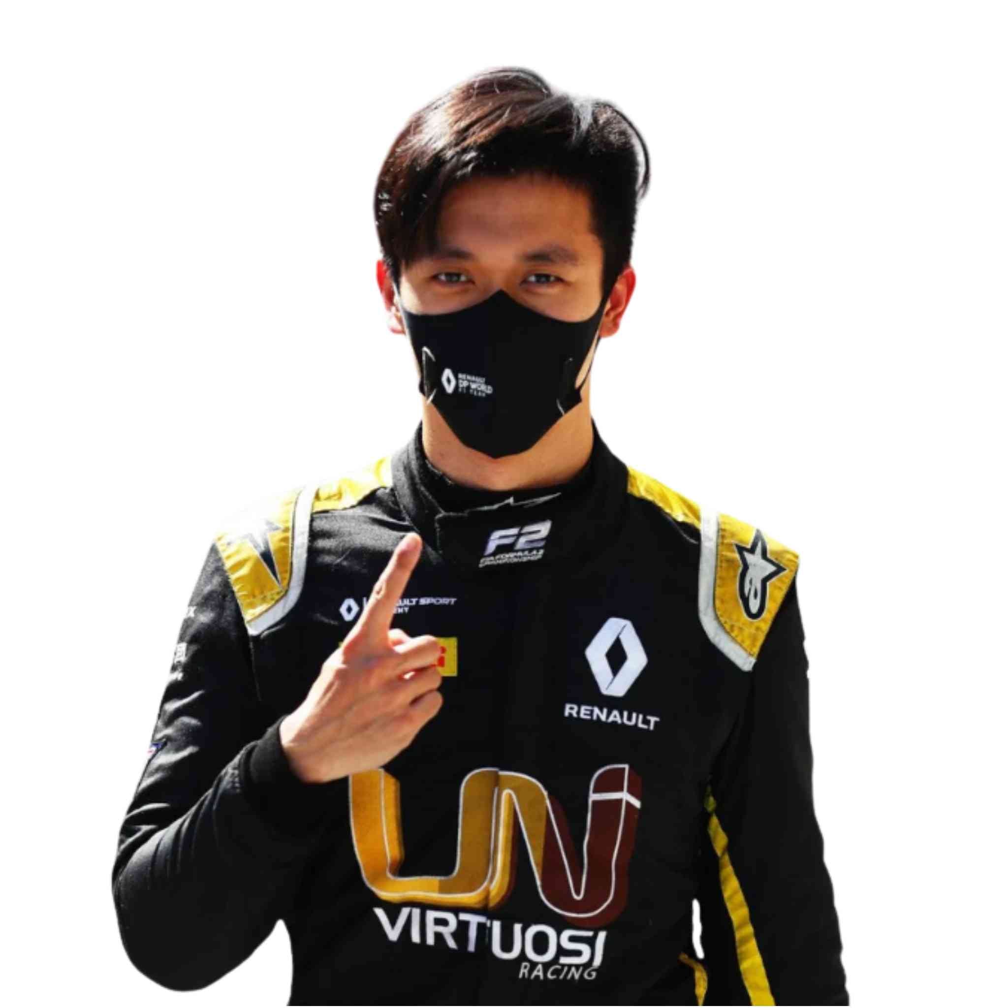2020 Zhou Guanyu Renault F2 Race Suit