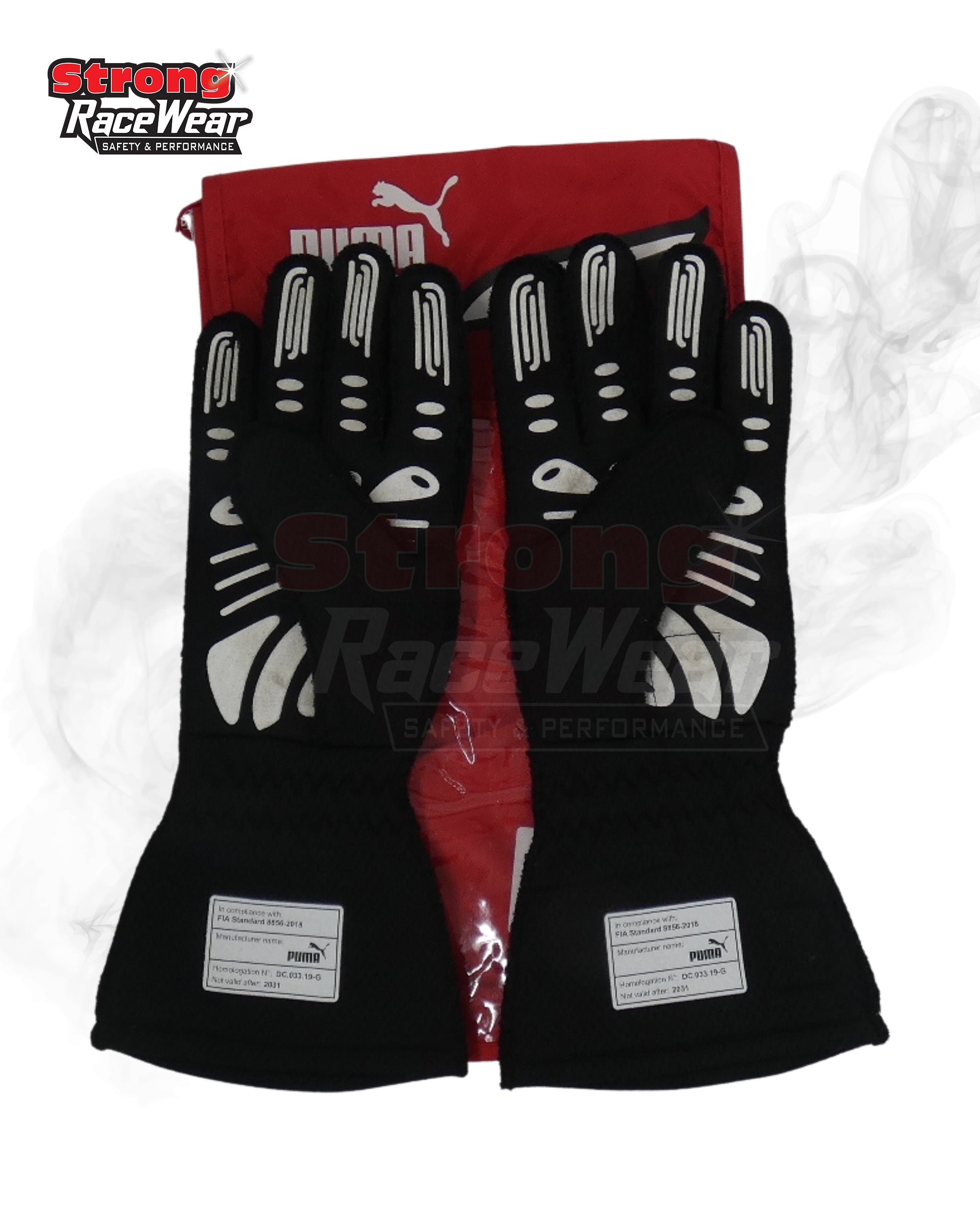 2021 Charles Leclerc Richard Mille Scuderia Ferrari Formula 1 Gloves Strong Racewear