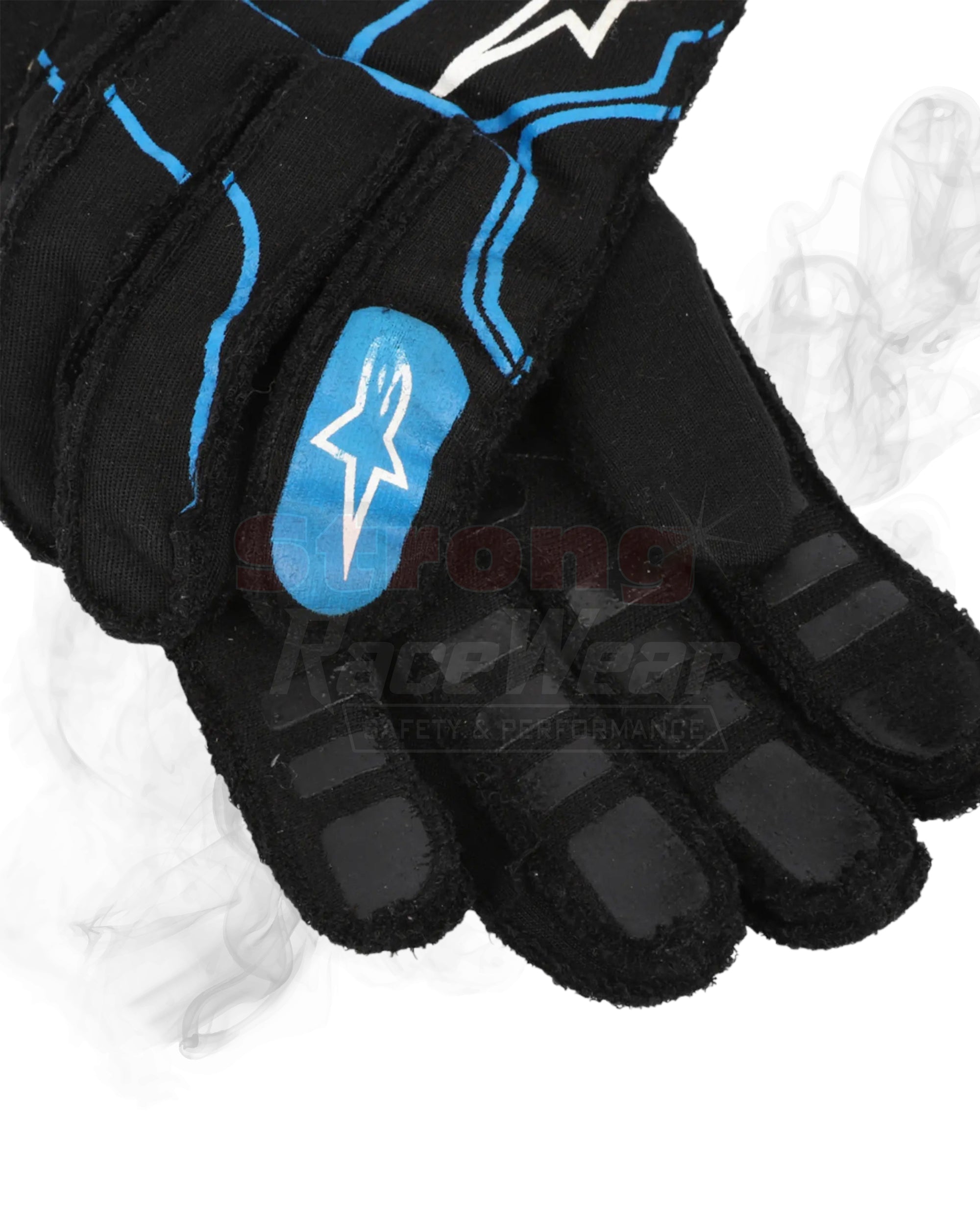 2021 Esteban Ocon Race Gloves Strong Racewear