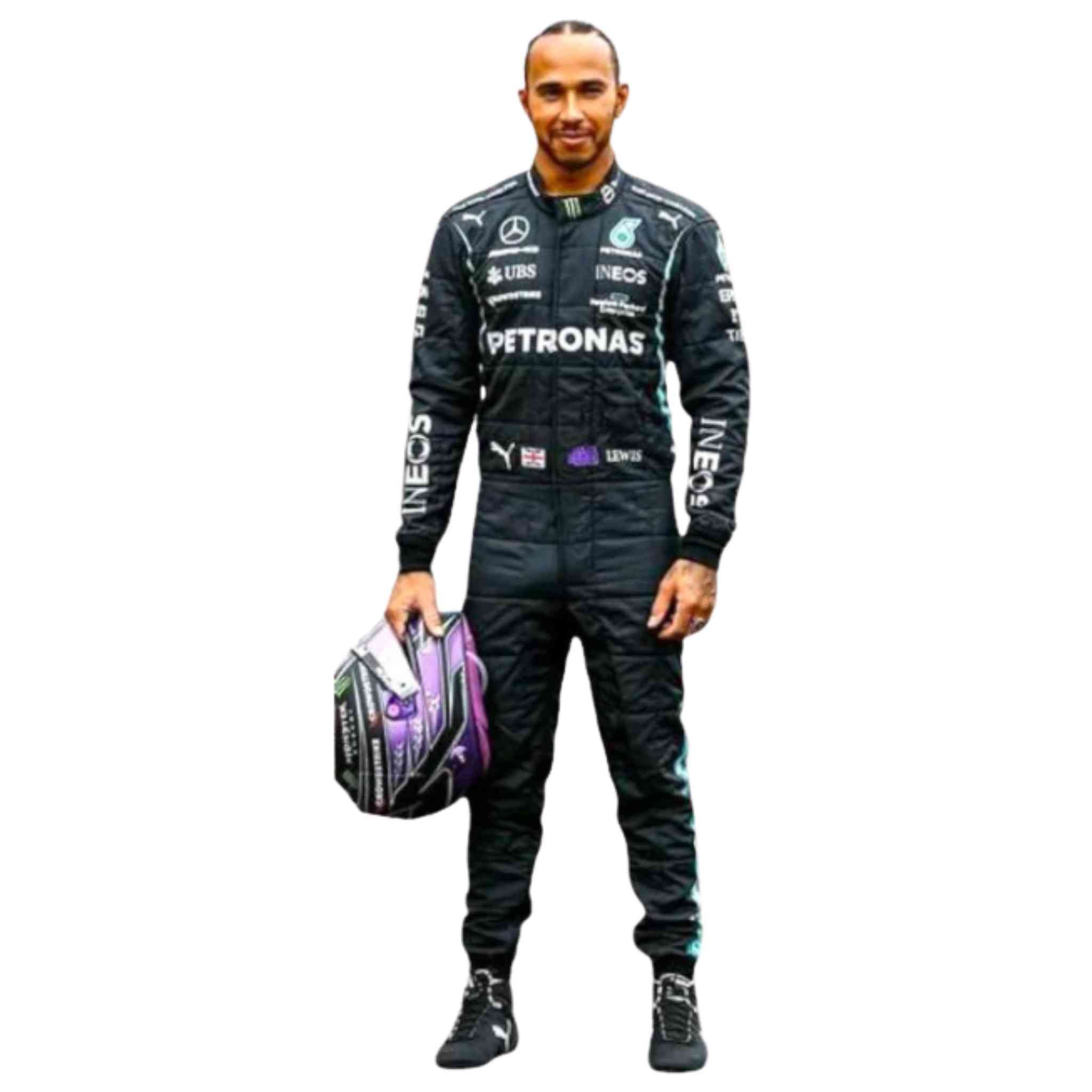 2021 Lewis Hamilton Mercedes AMG F1 Team Racing Suit