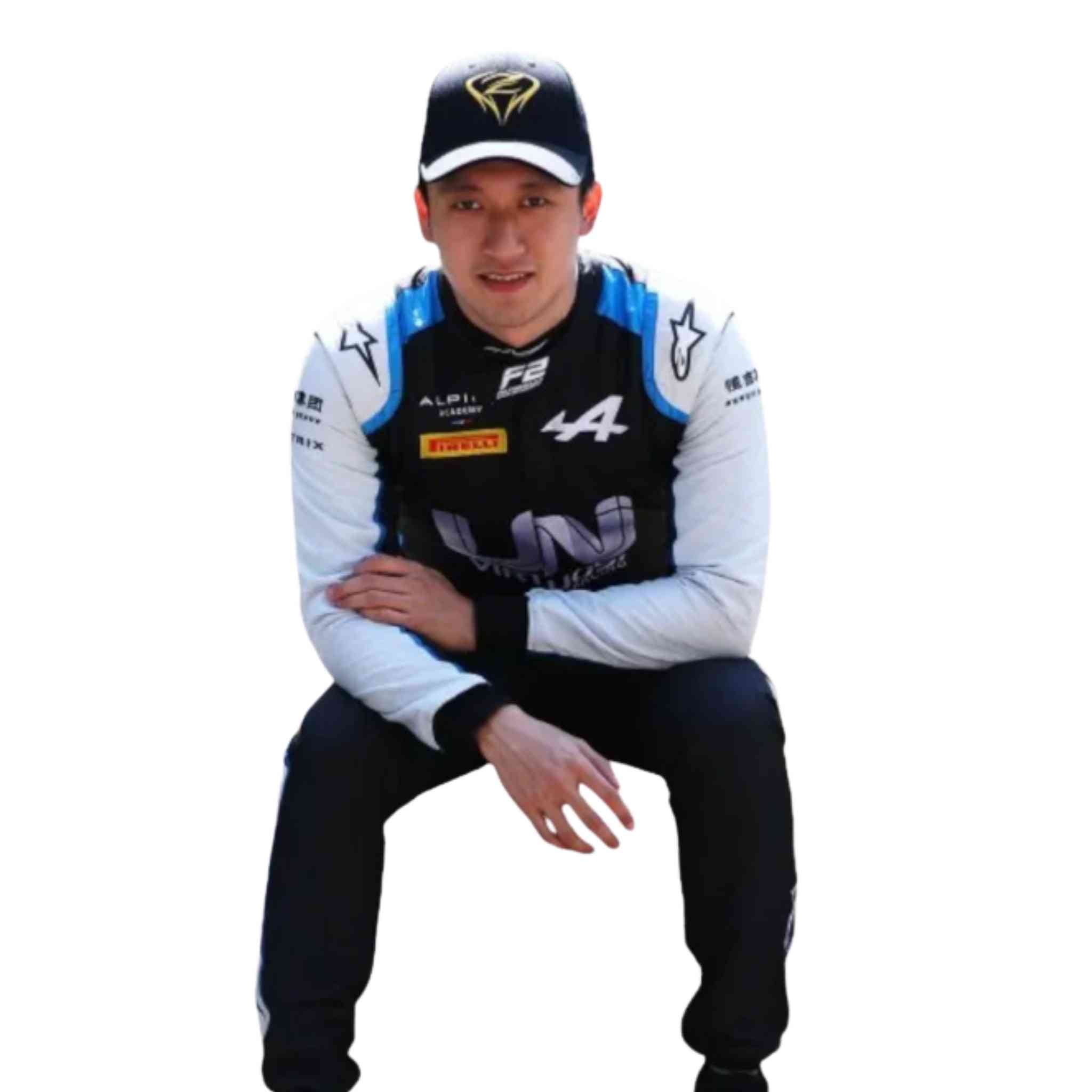 2021 Zhou Guanyu Formula 2 Race Suit
