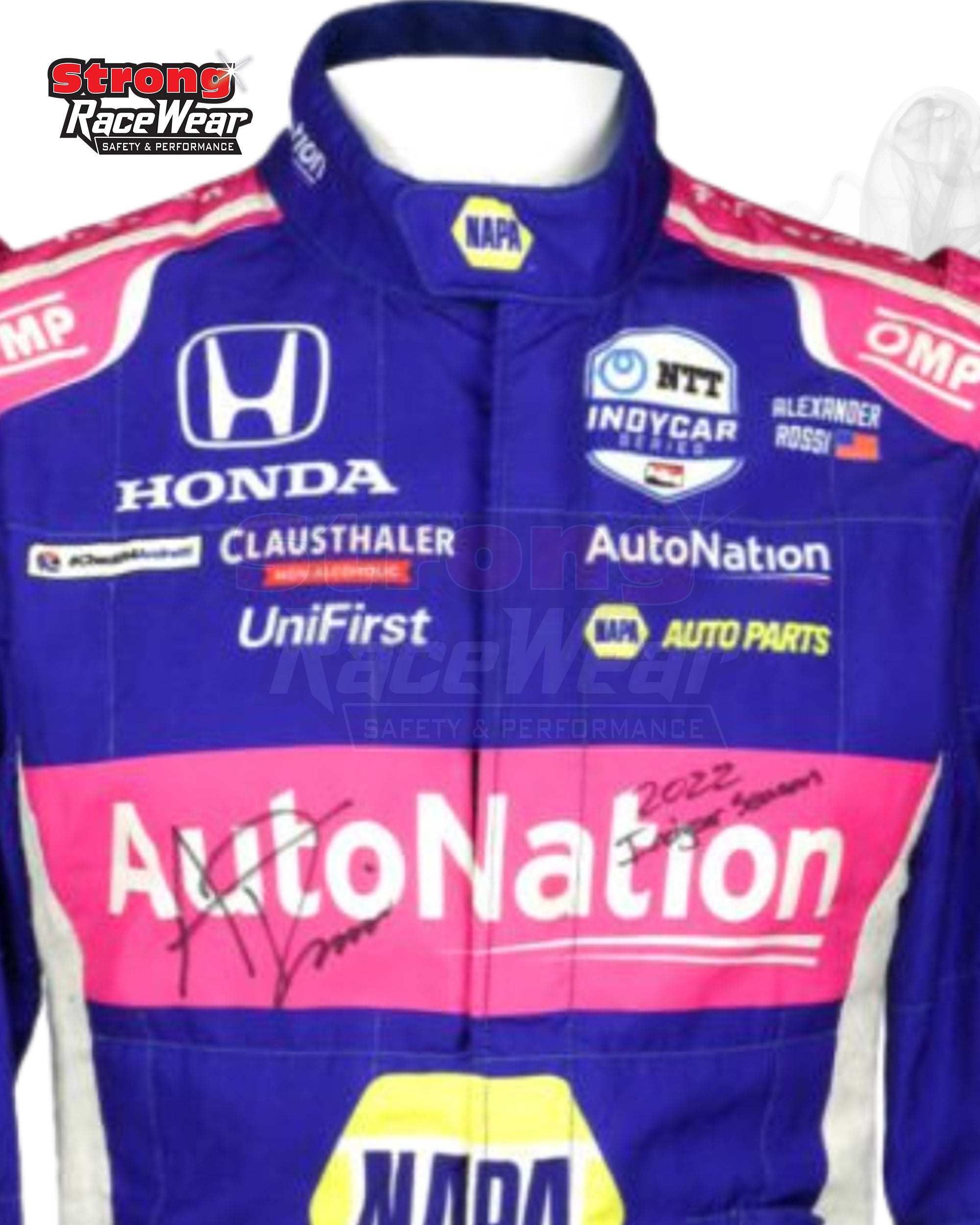 2022 Alexander Rossi Autosport IndyCar Suit