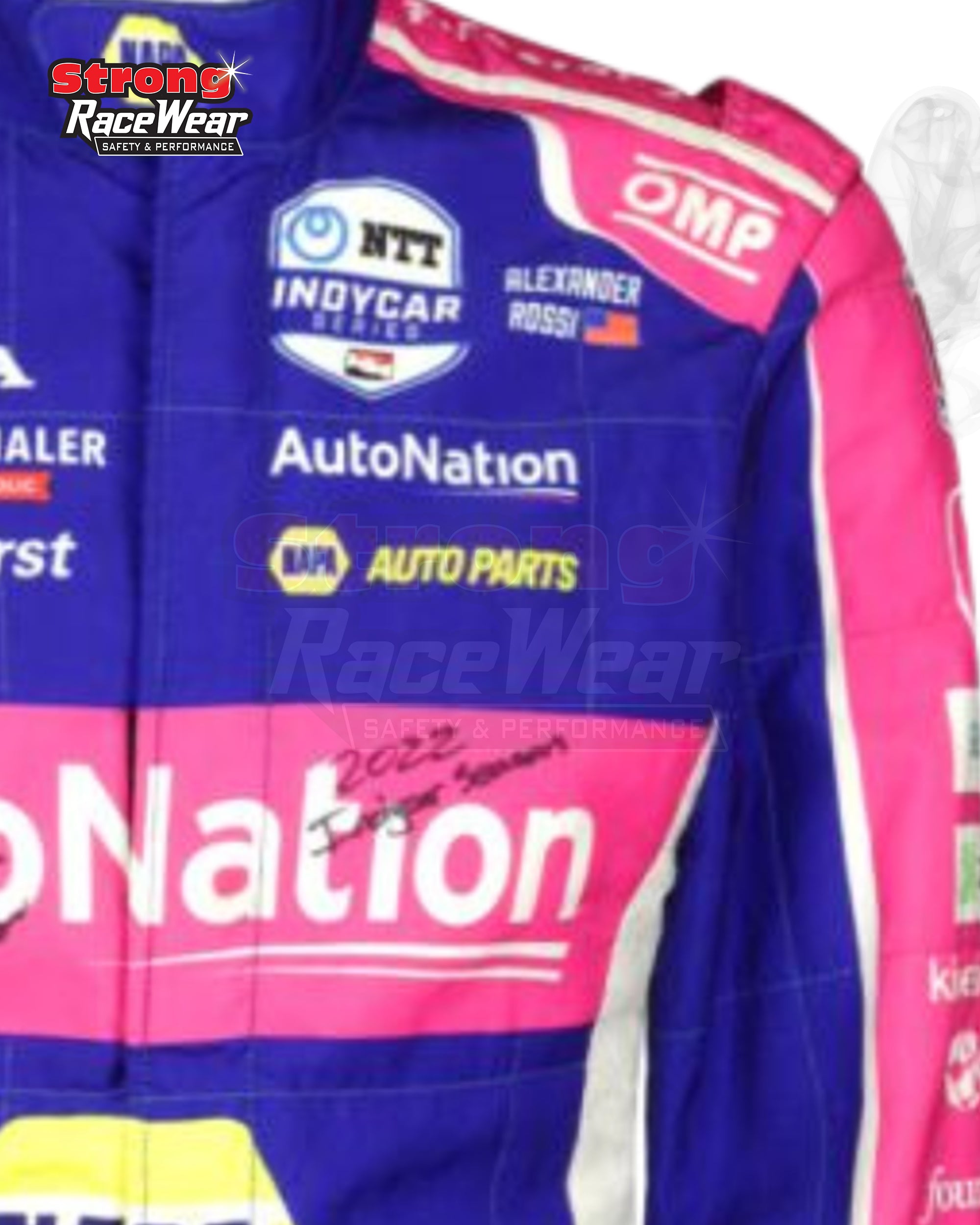2022 Alexander Rossi Autosport IndyCar Suit