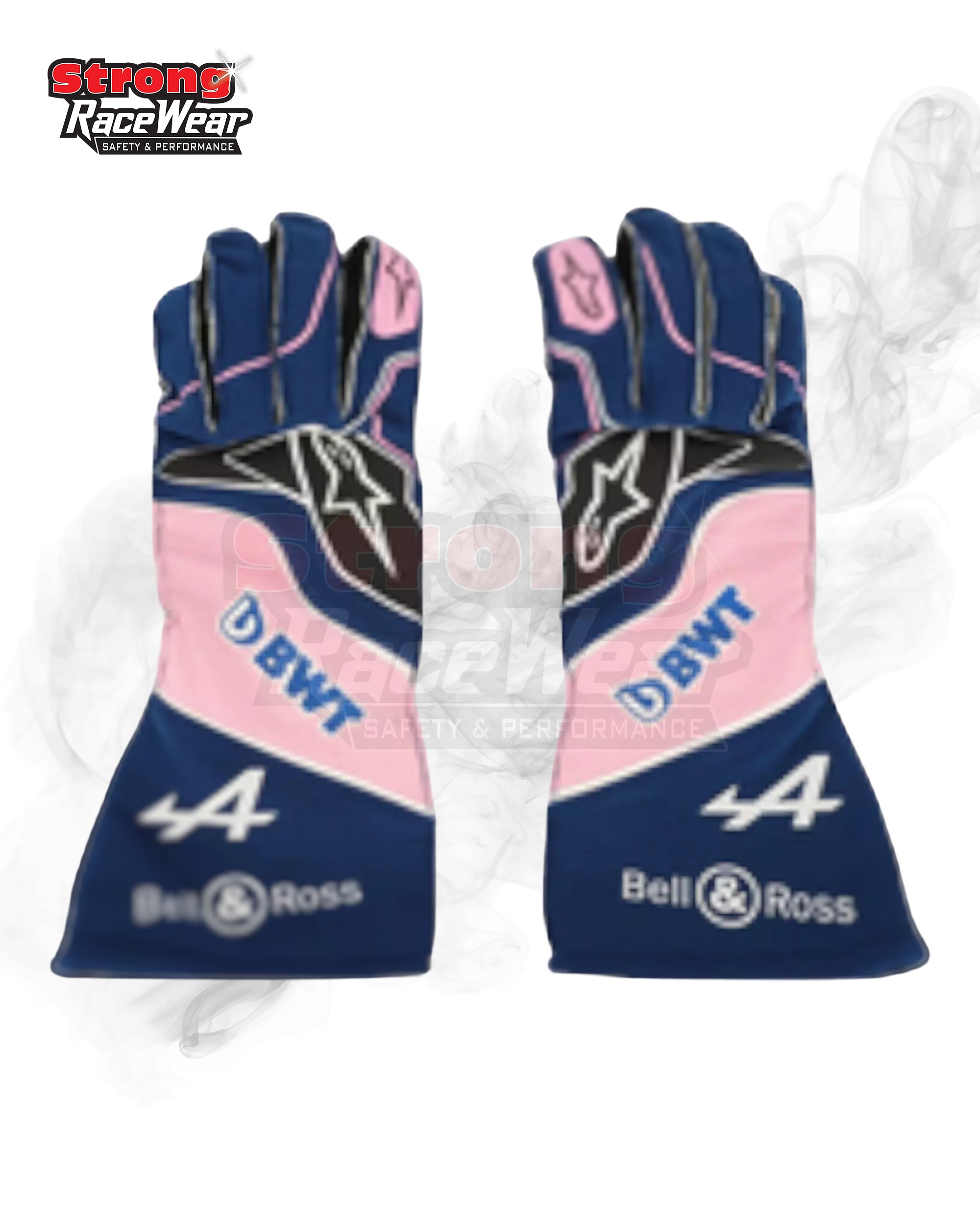 2022 Fernando Alonso Race Gloves Strong Racewear