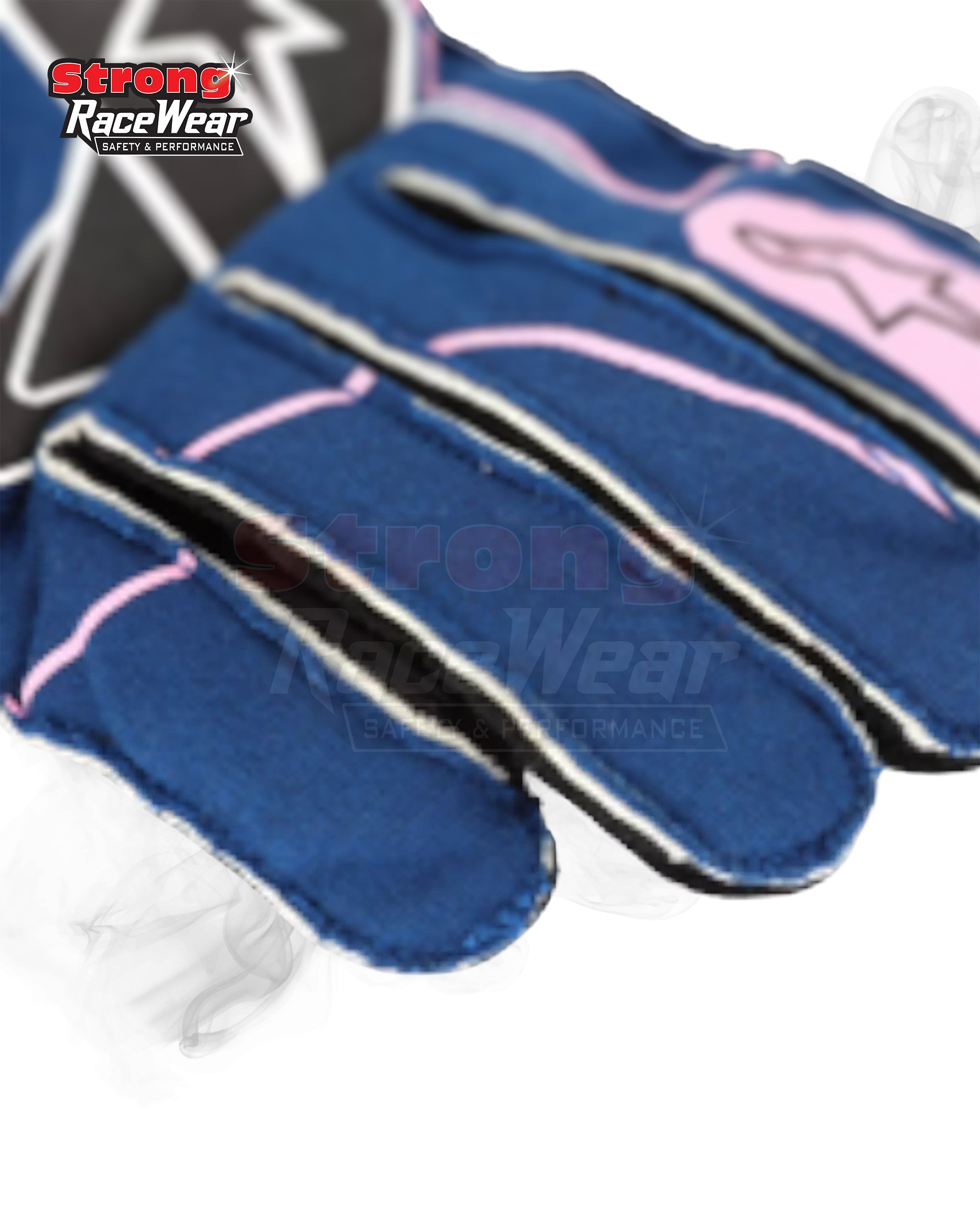 2022 Fernando Alonso Race Gloves Strong Racewear