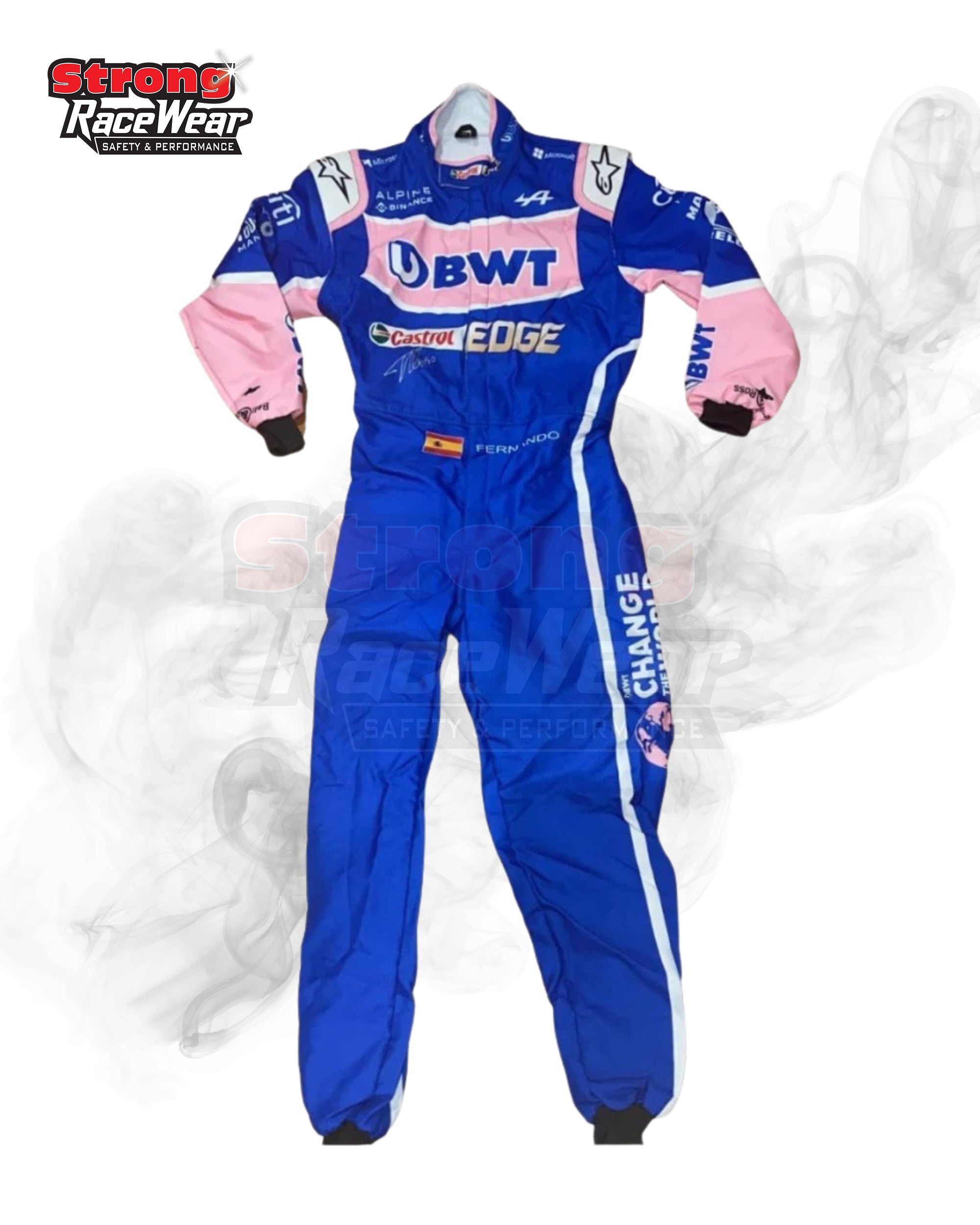2022 Fernando Alonso Race Suit Formula 1