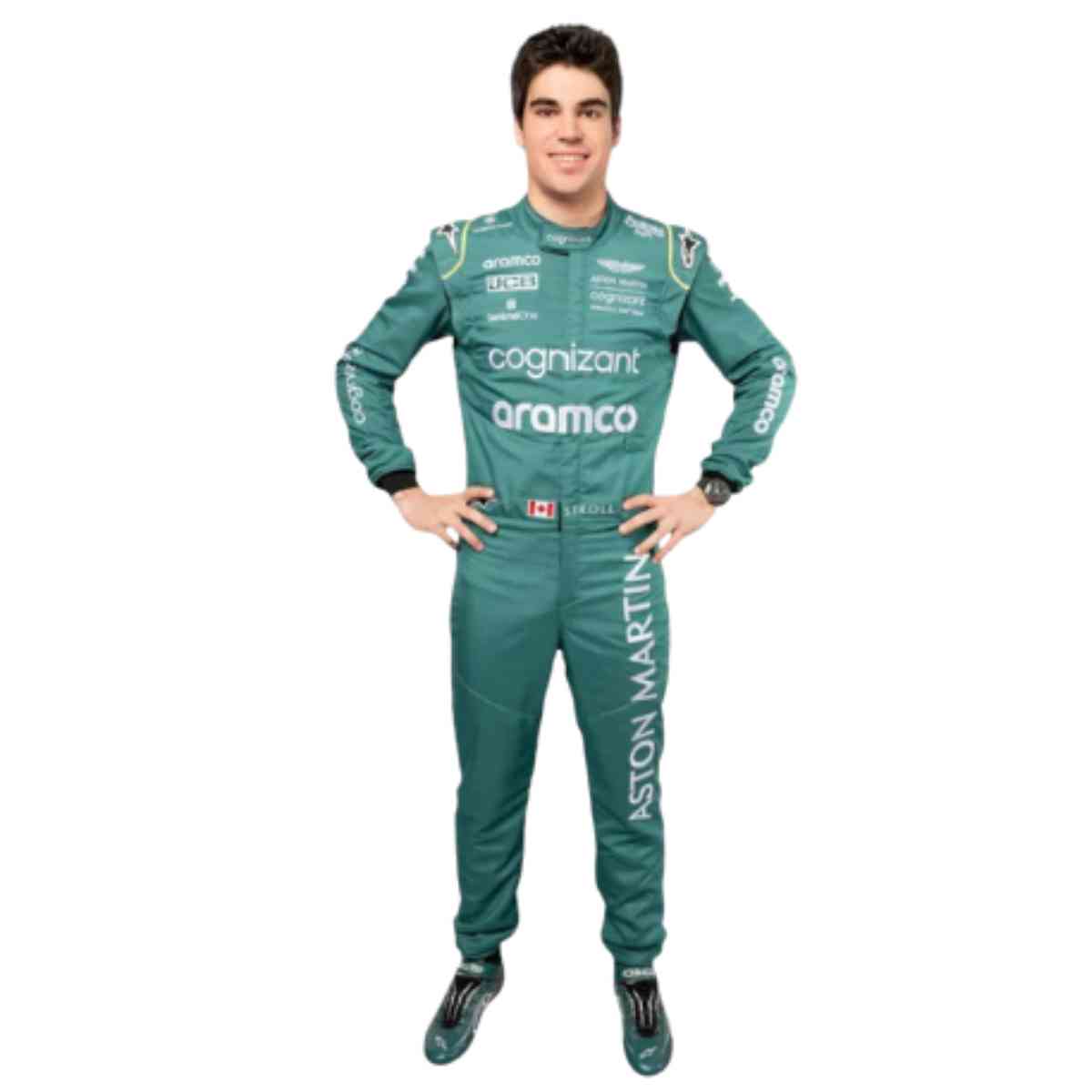 2022 Lance Stroll Aston Martin F1 Race Suit - Canadian GP