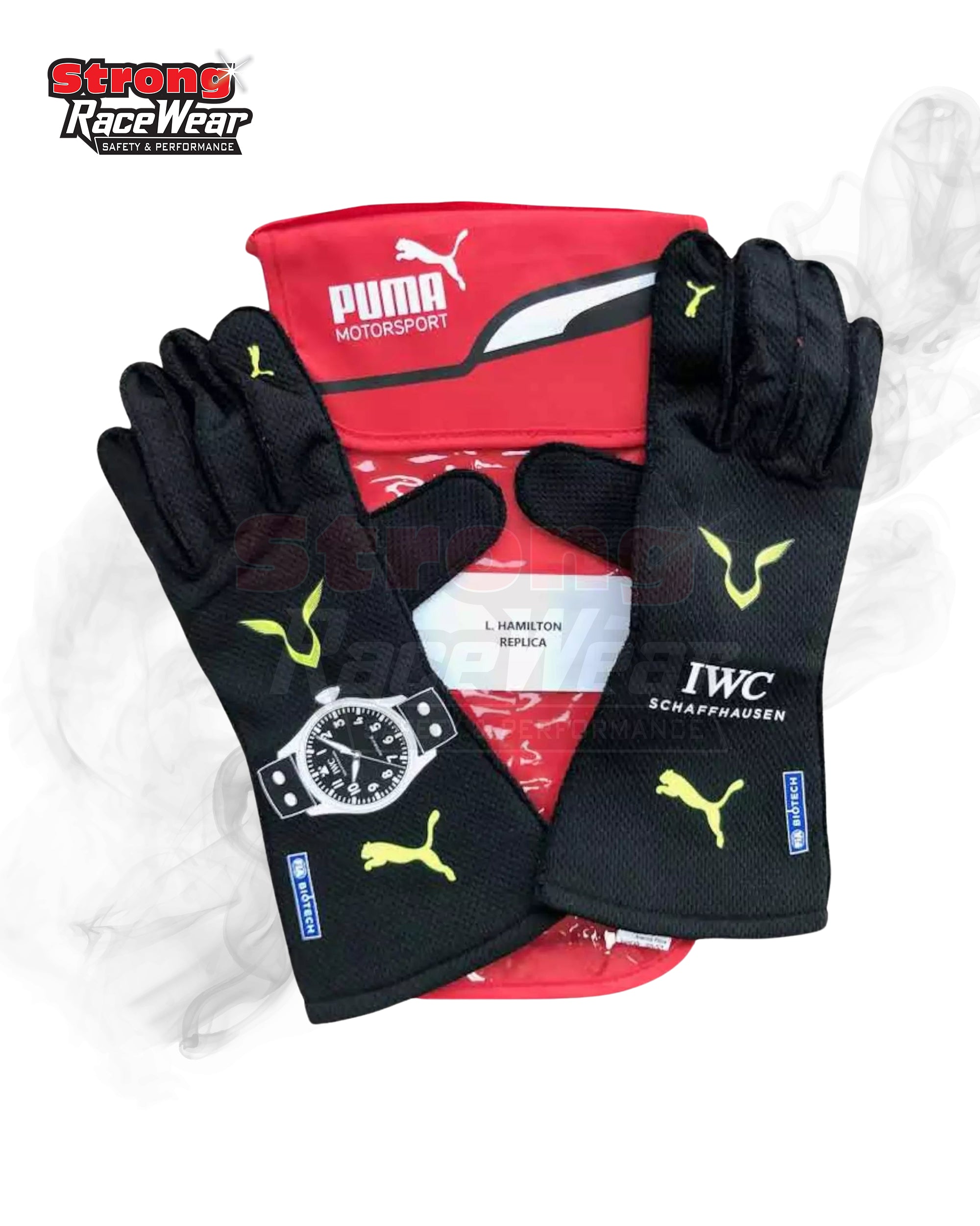2022 Lewis Hamilton Race Gloves Strong Racewear