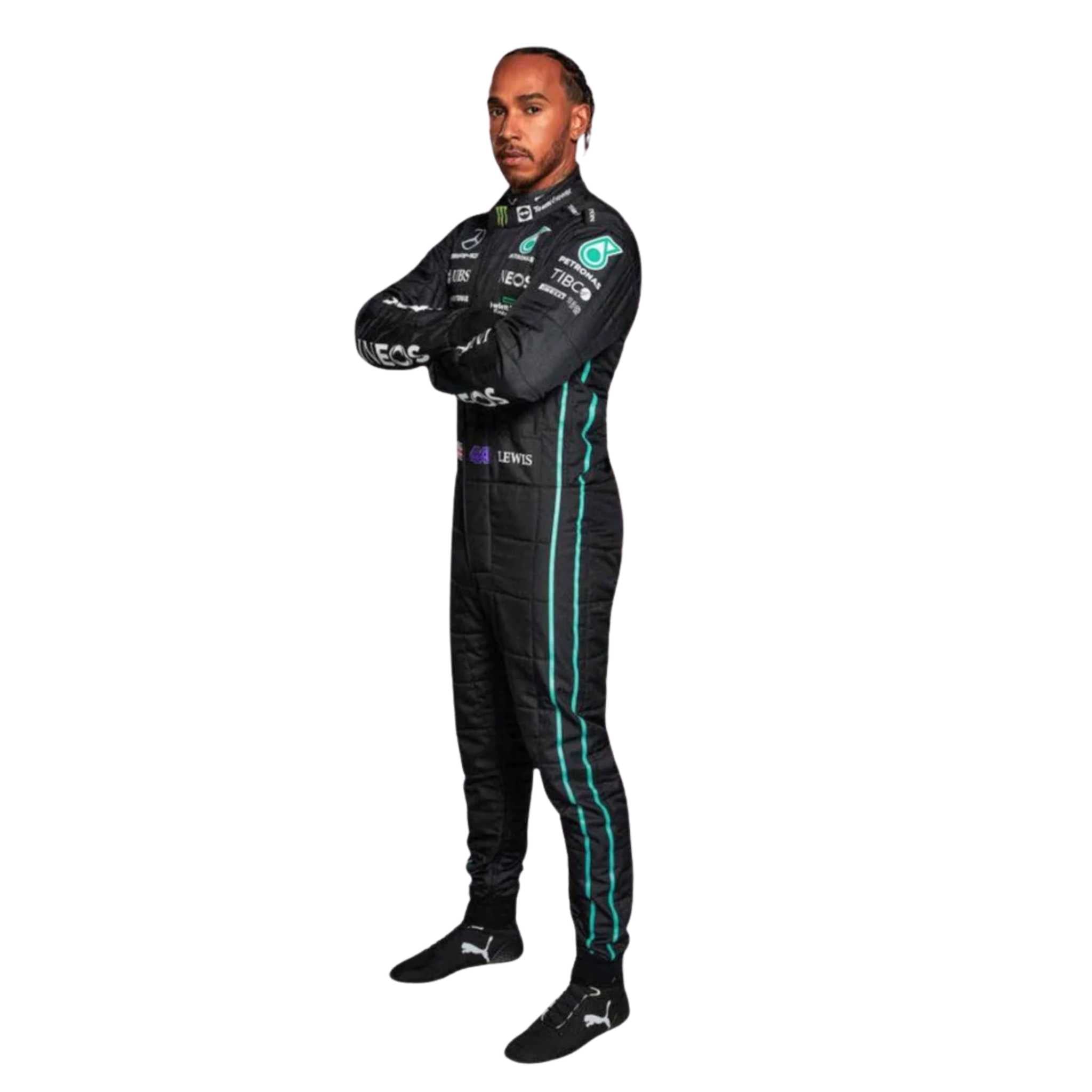 2022 Lewis Hamilton Replica Mercedes-AMG Petronas F1 Team Race Suit